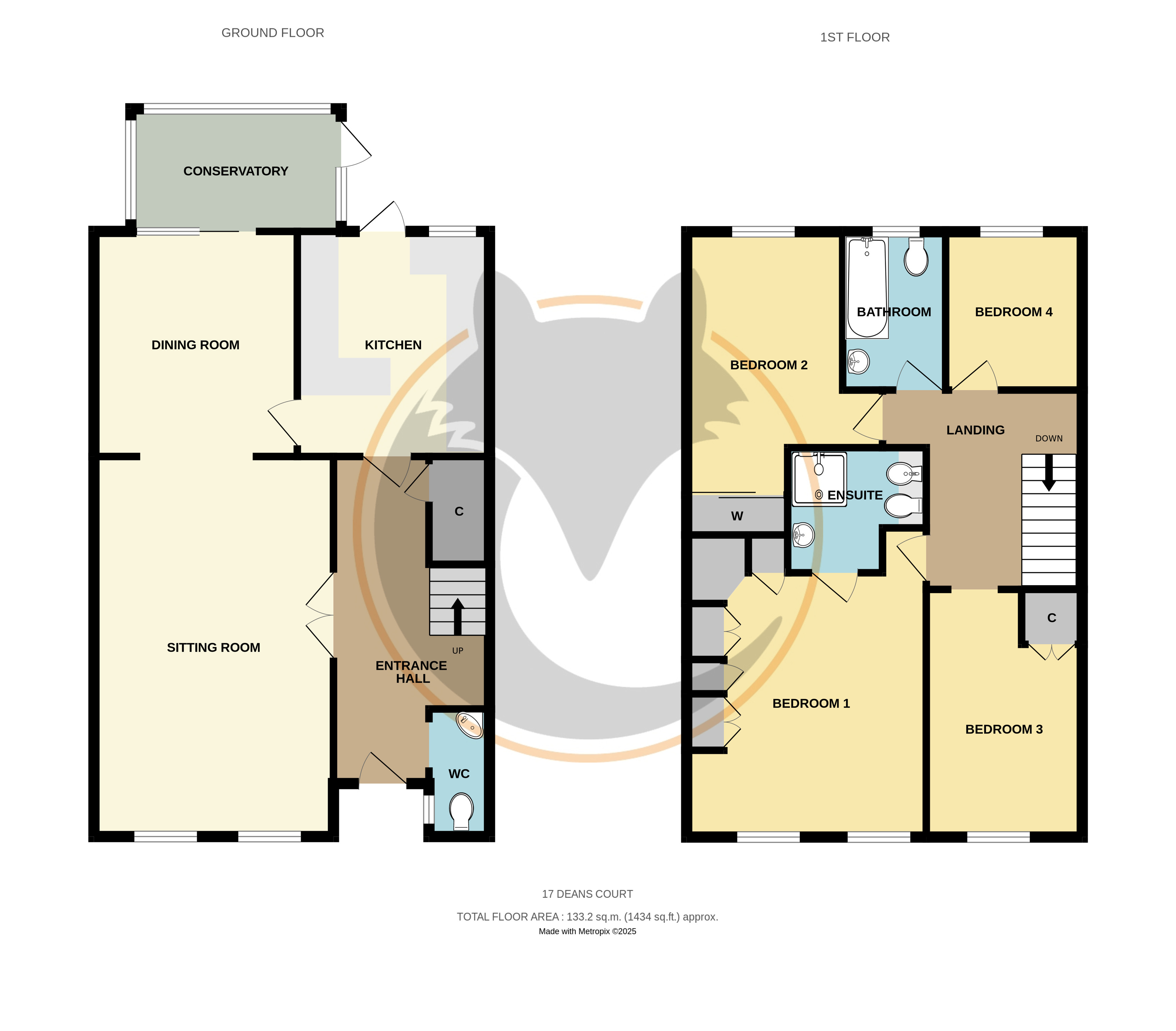 17, Deans Court, Lymington floorplan