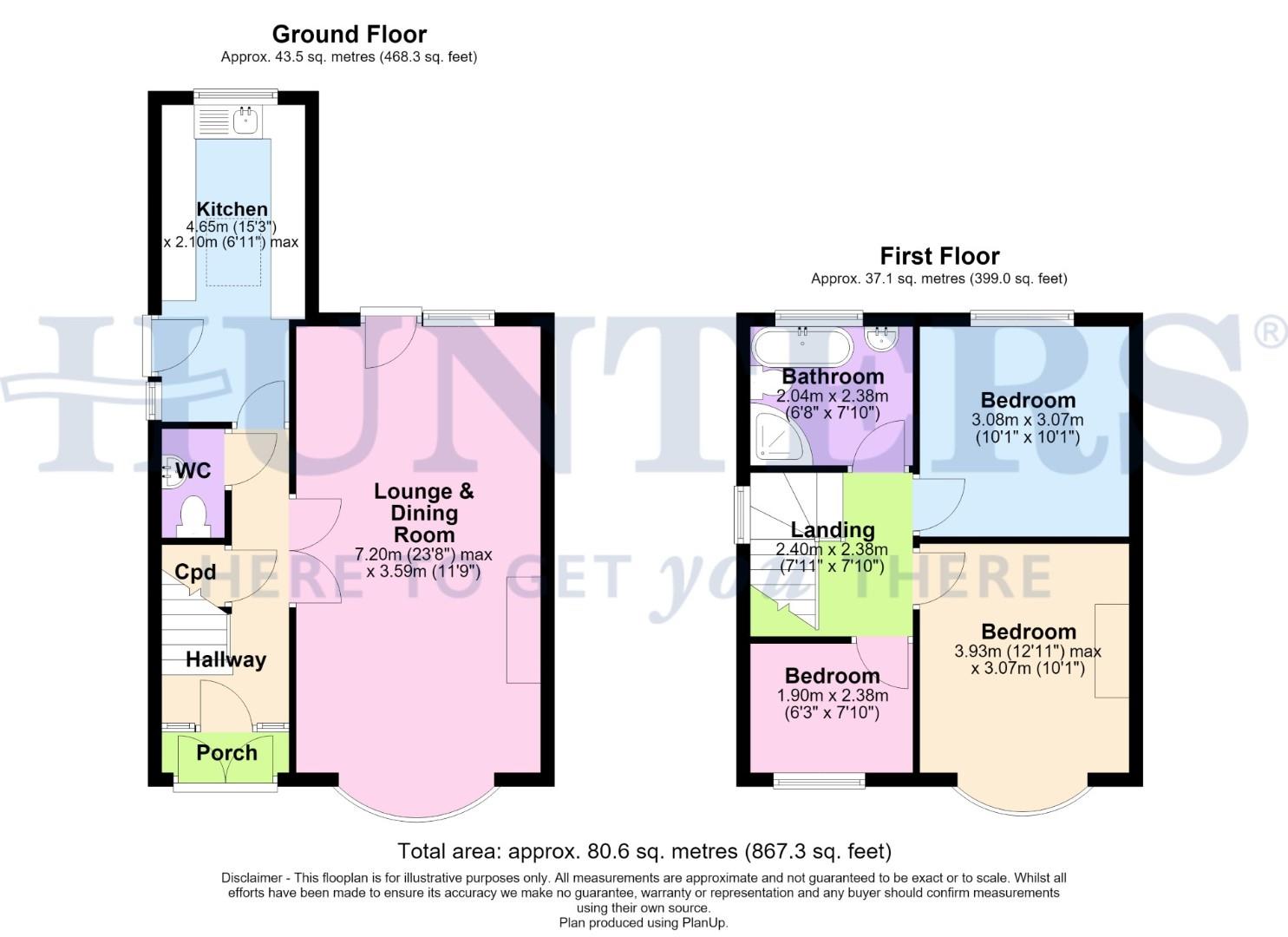 20, Sefton Road, Manchester floorplan