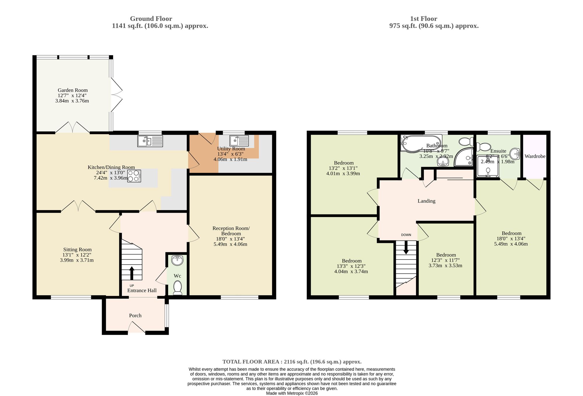 Willow Tree House The Street, Diss floorplan