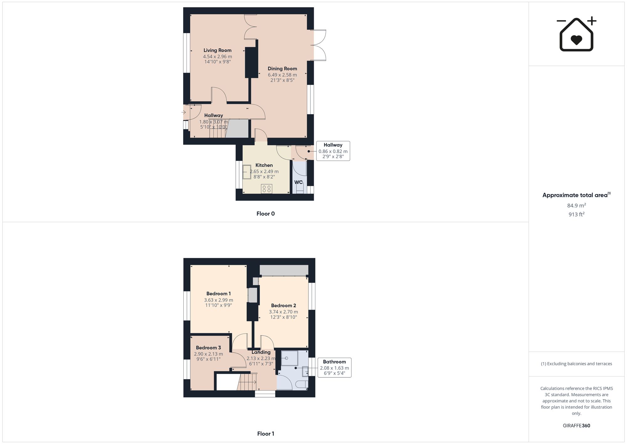 10 Dolafon, Llanelli floorplan
