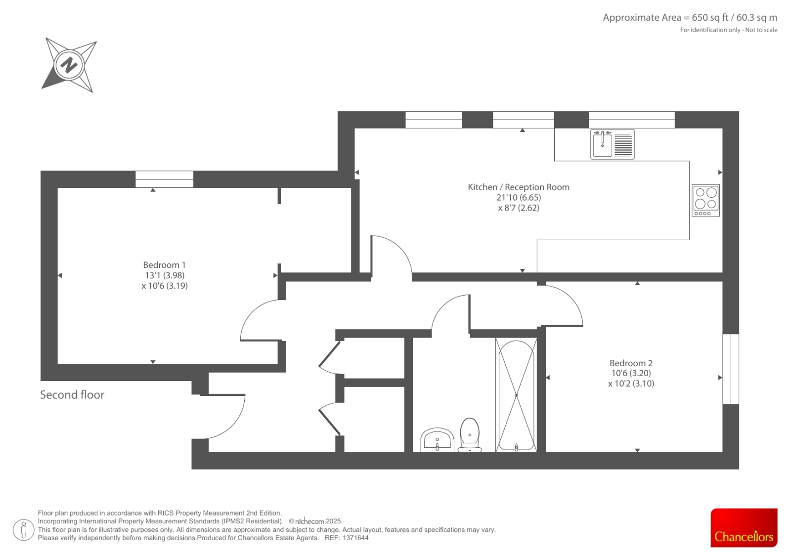 39, William Lucy Way, Oxford floorplan