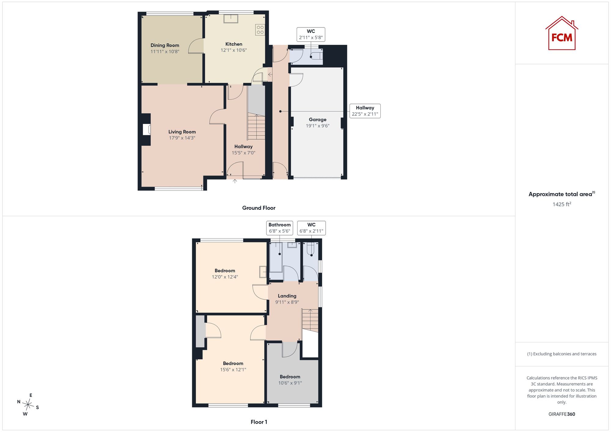 19 Woodbank, Egremont floorplan