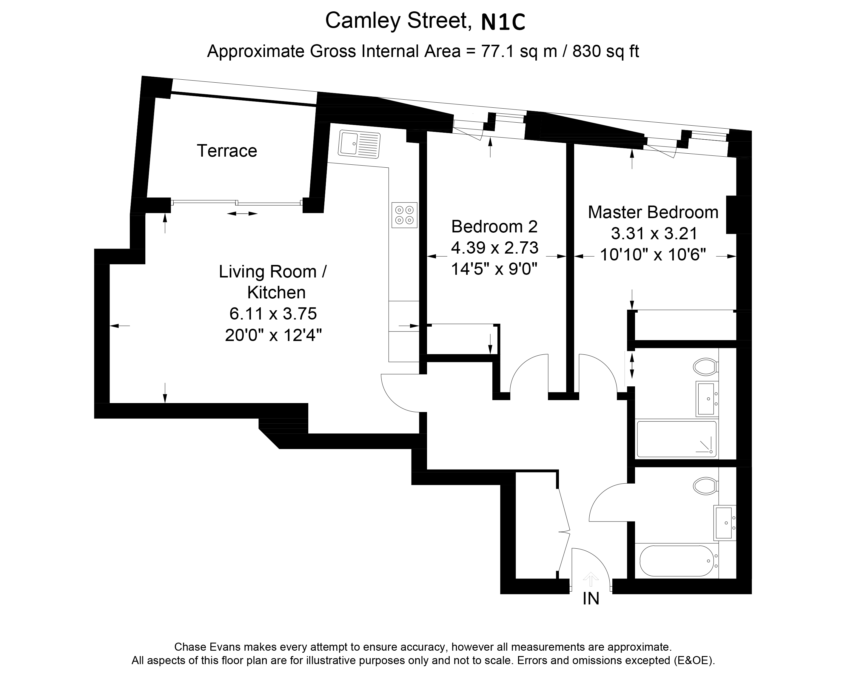 2 Bedrooms Flat to rent in Onyx Apartments, Camley Street, King's Cross N1C