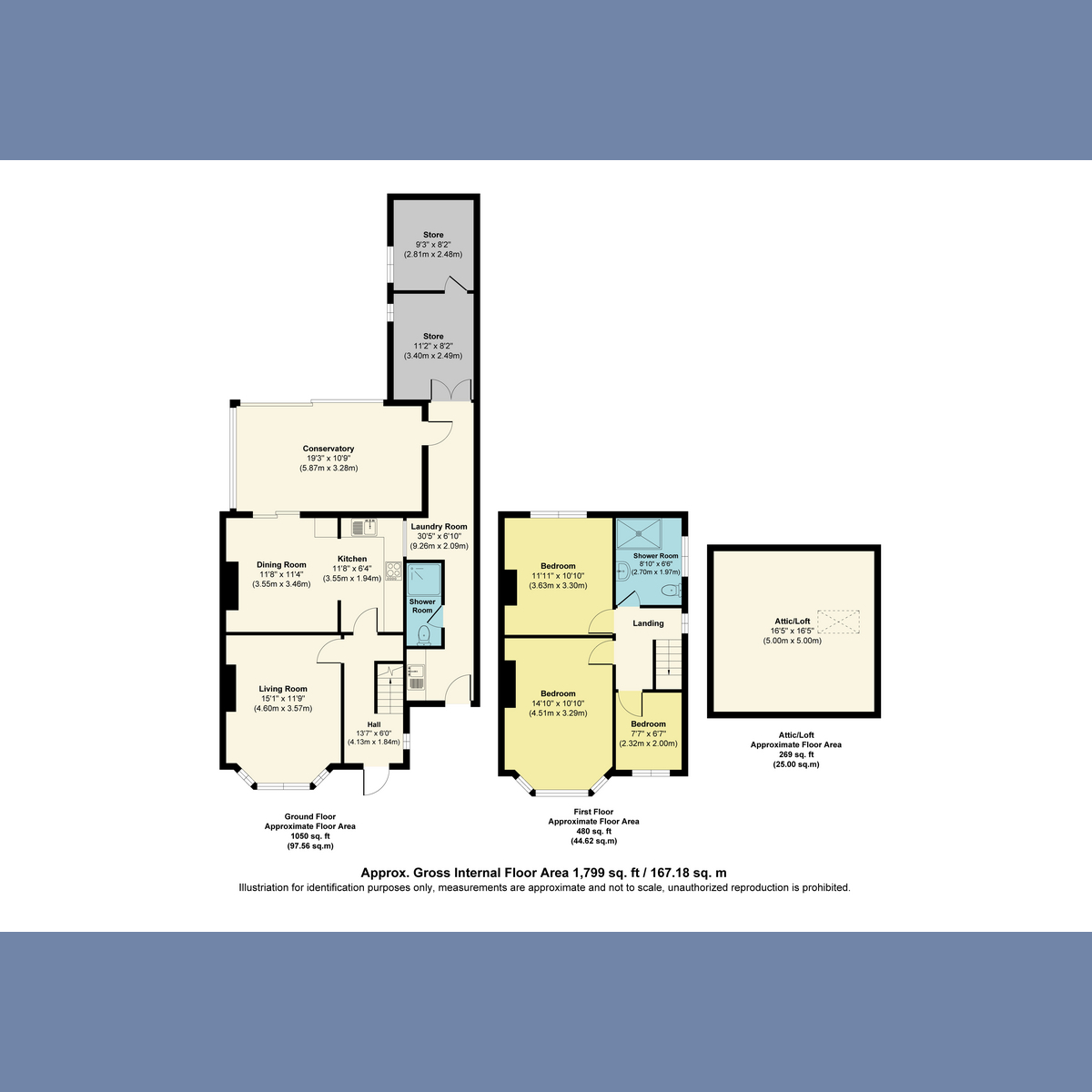 7, Grasmere Crescent, Harrogate floorplan