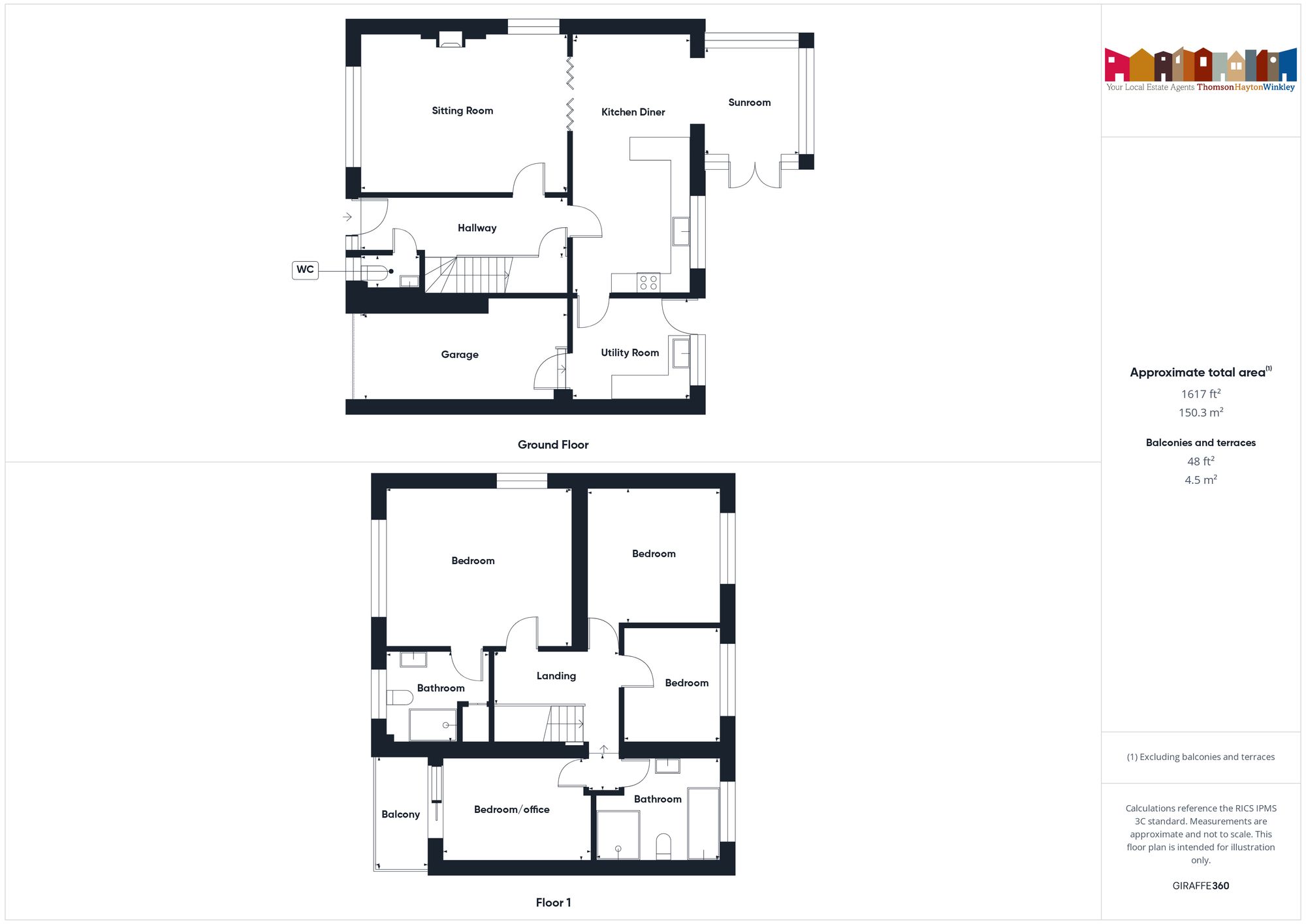 47 Larch Grove, Kendal floorplan