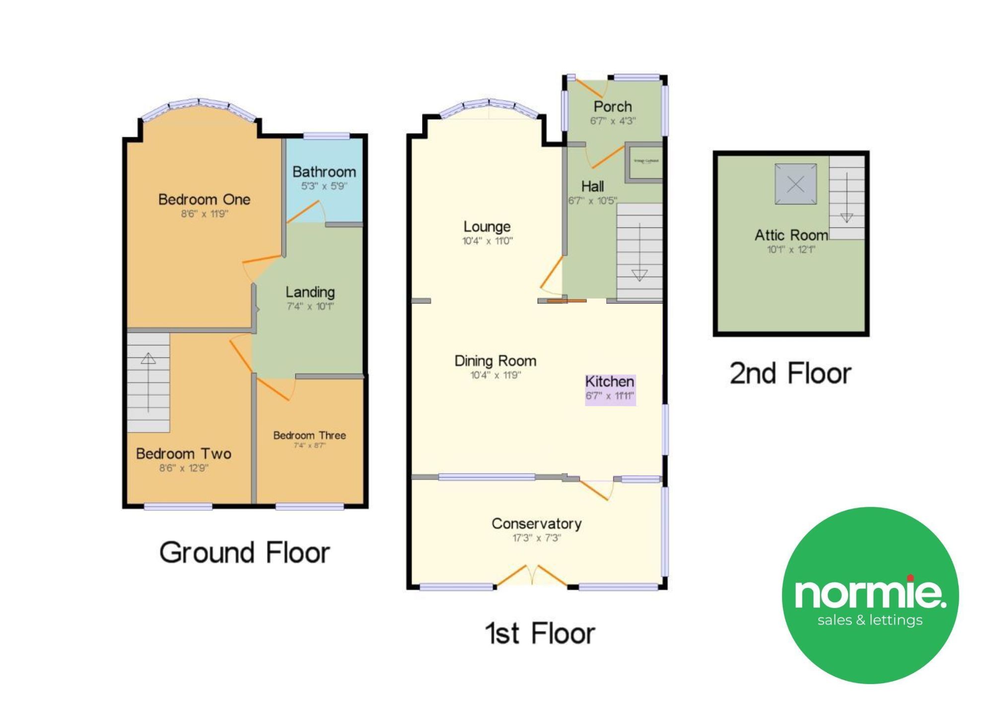 28 Hardmans Road, Manchester floorplan