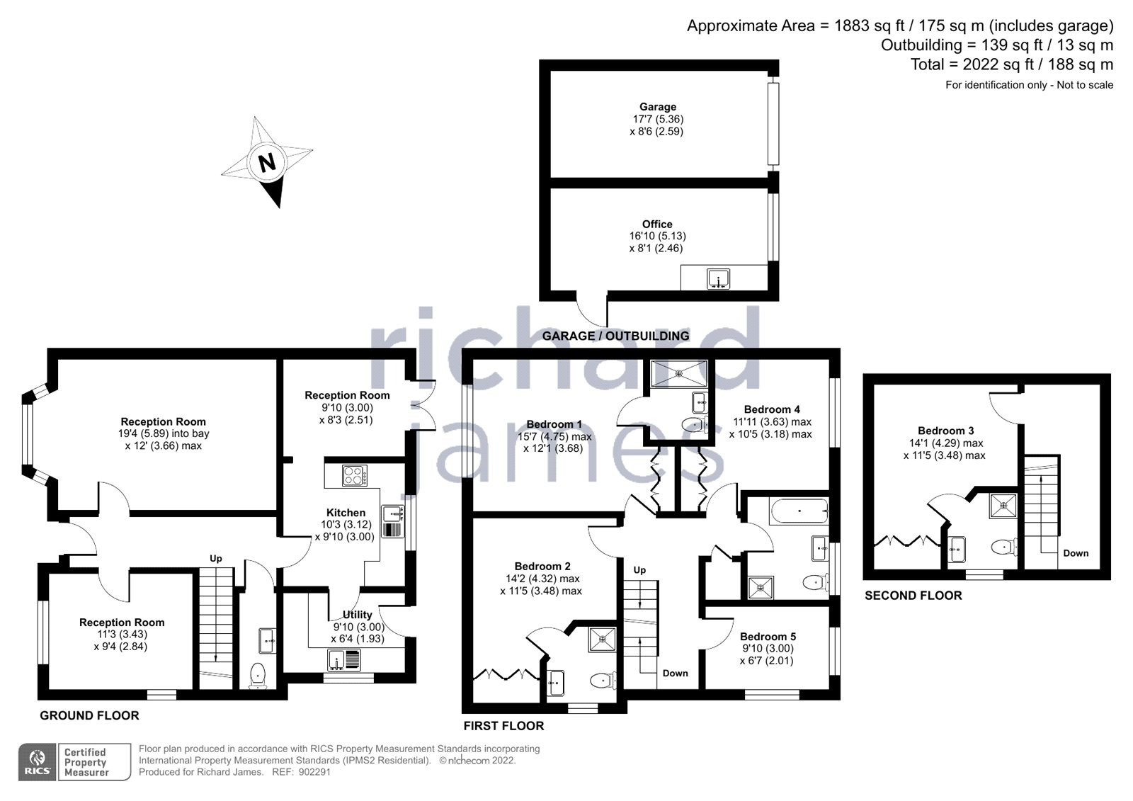 Whittingham Drive, Alexandra Park, Wroughton SN4, 5 bedroom detached