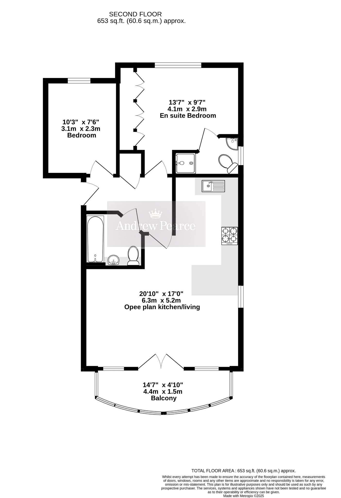 16 Monarchs Court, Imperial Drive, Harrow floorplan