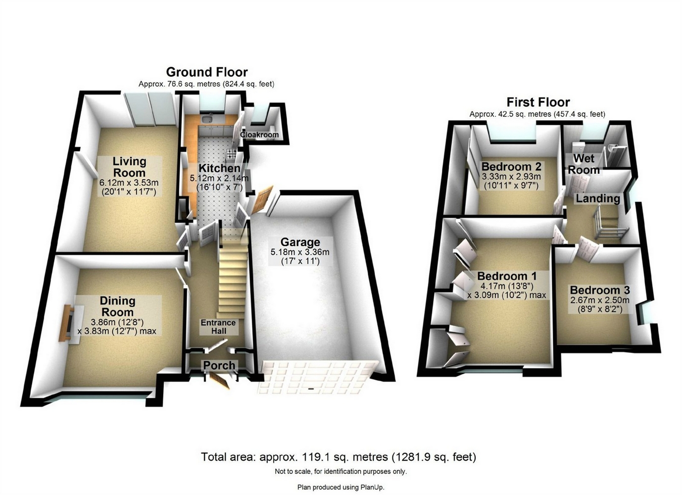 3 Bedrooms Semi-detached house for sale in St Albans Road West, Hatfield, Hertfordshire AL10