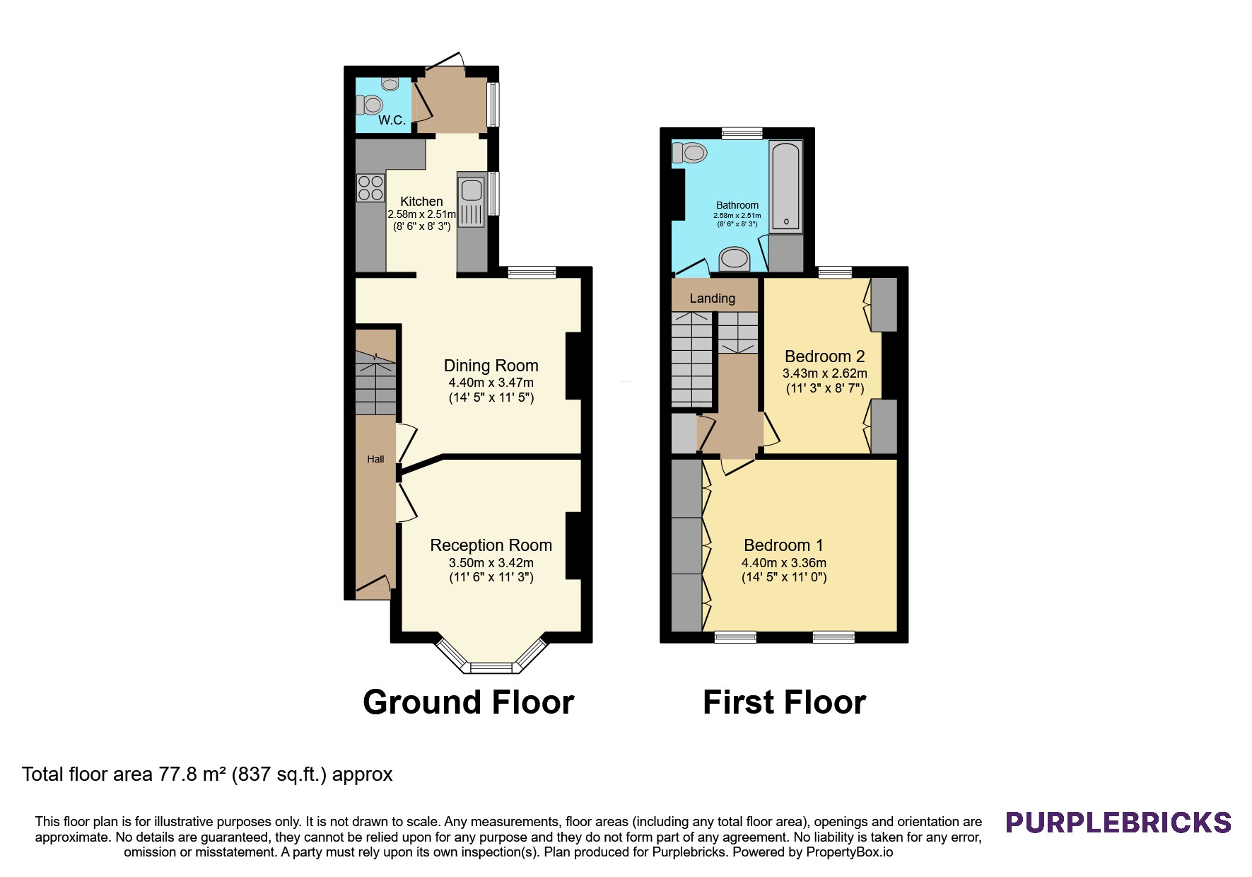 5, Kimberley Road, Croydon floorplan