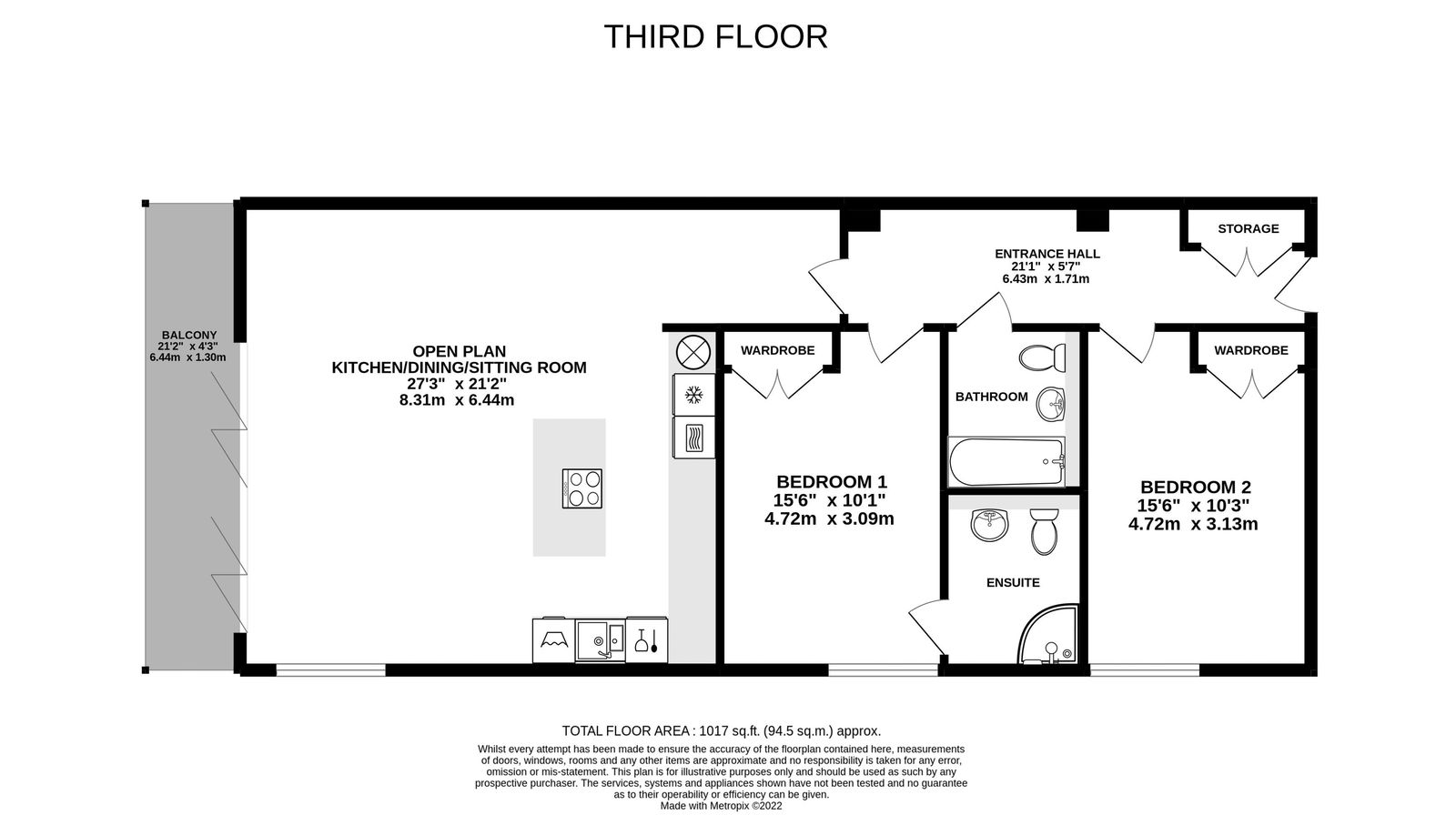 11 Fryers Gate, Greyfriars Avenue, Hereford floorplan