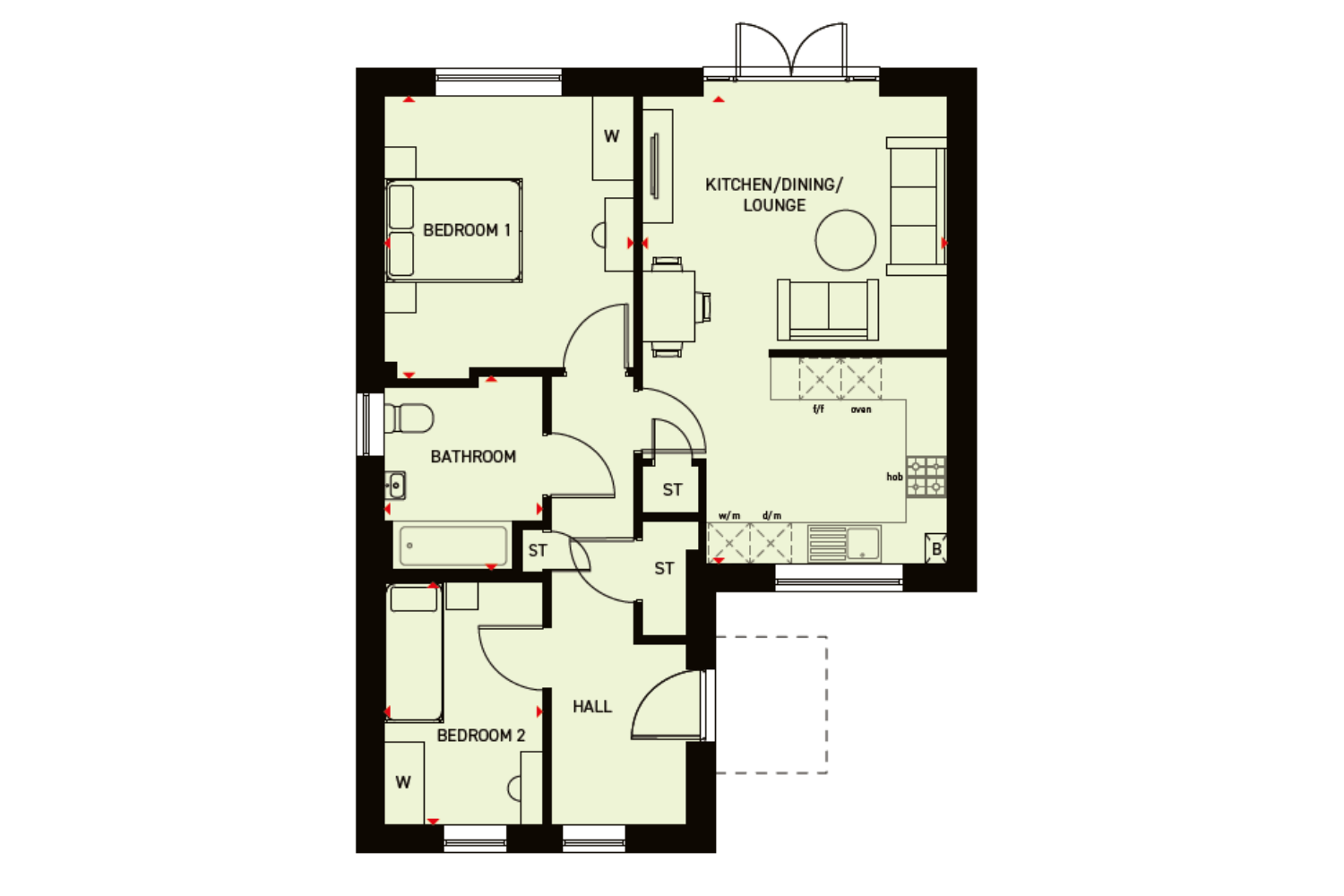 H6899115, Hardwick Road, Pontefract floorplan