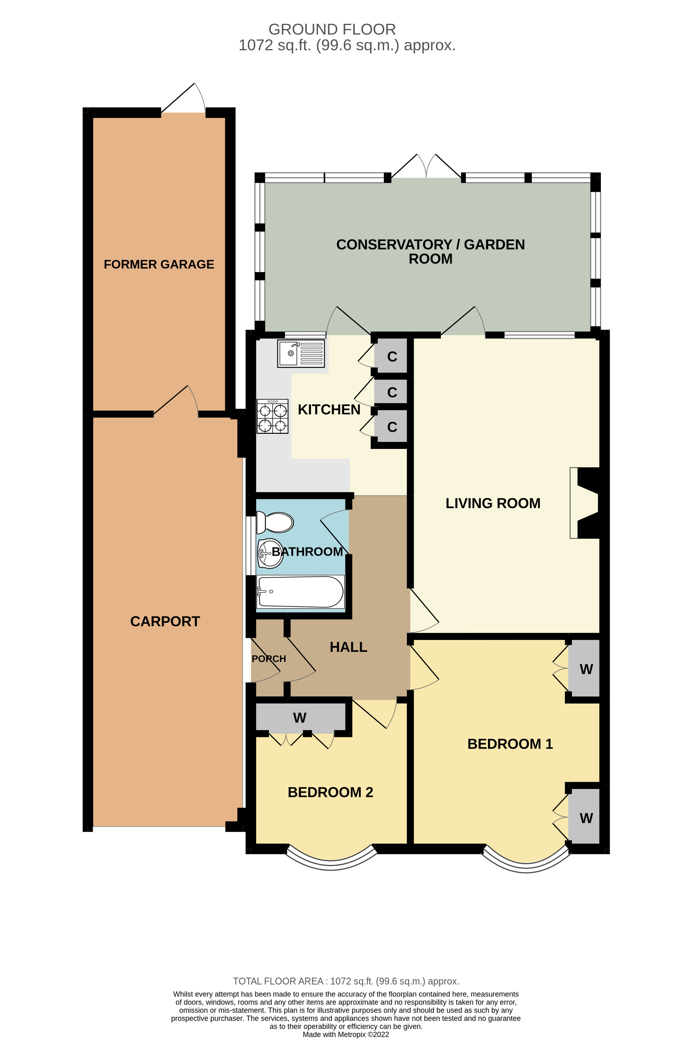 Wakering Road, Shoeburyness, Essex SS3, 2 bedroom bungalow for sale