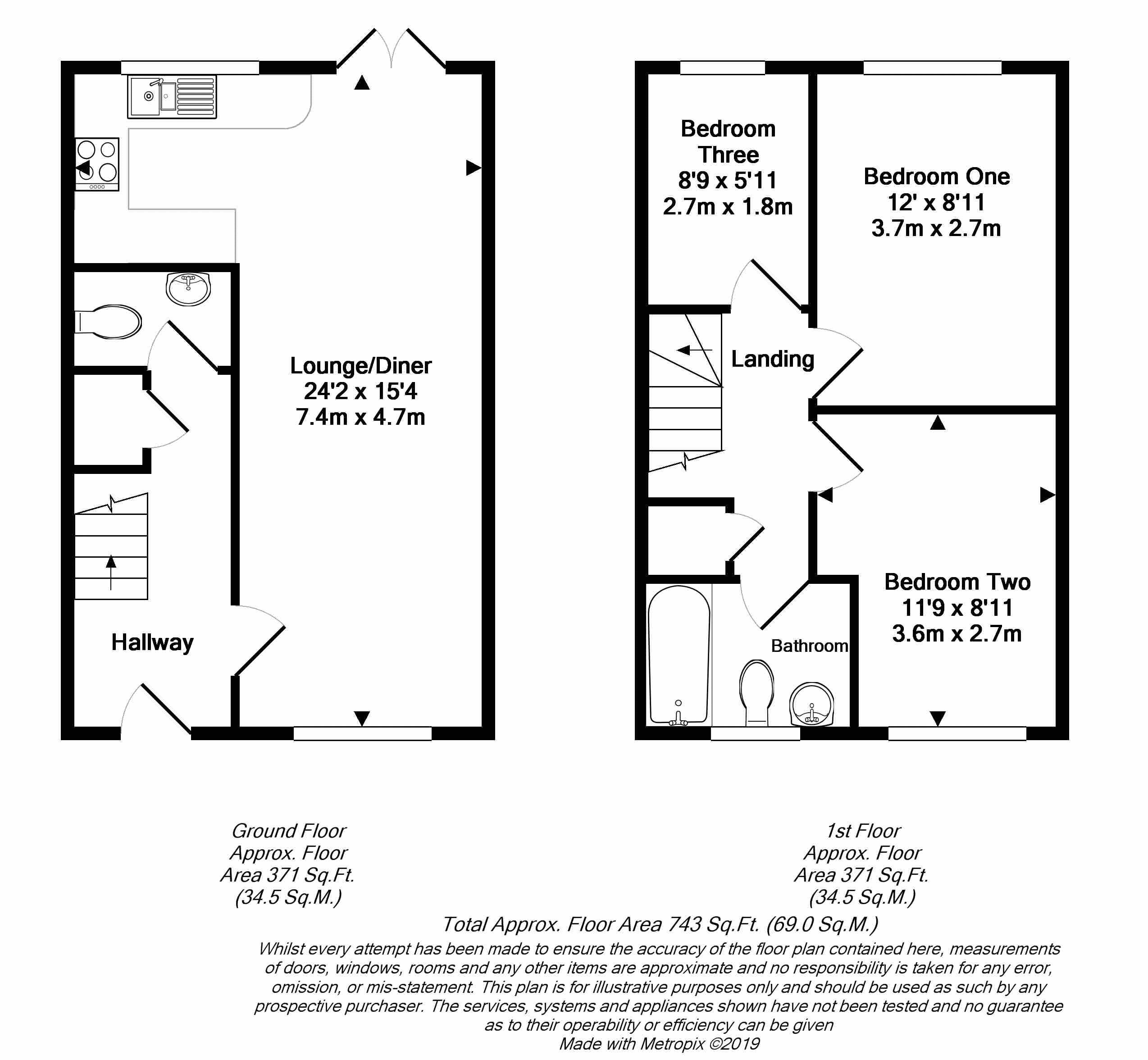 3 Bedrooms End terrace house for sale in Shophouse Road, Twerton, Bath BA2