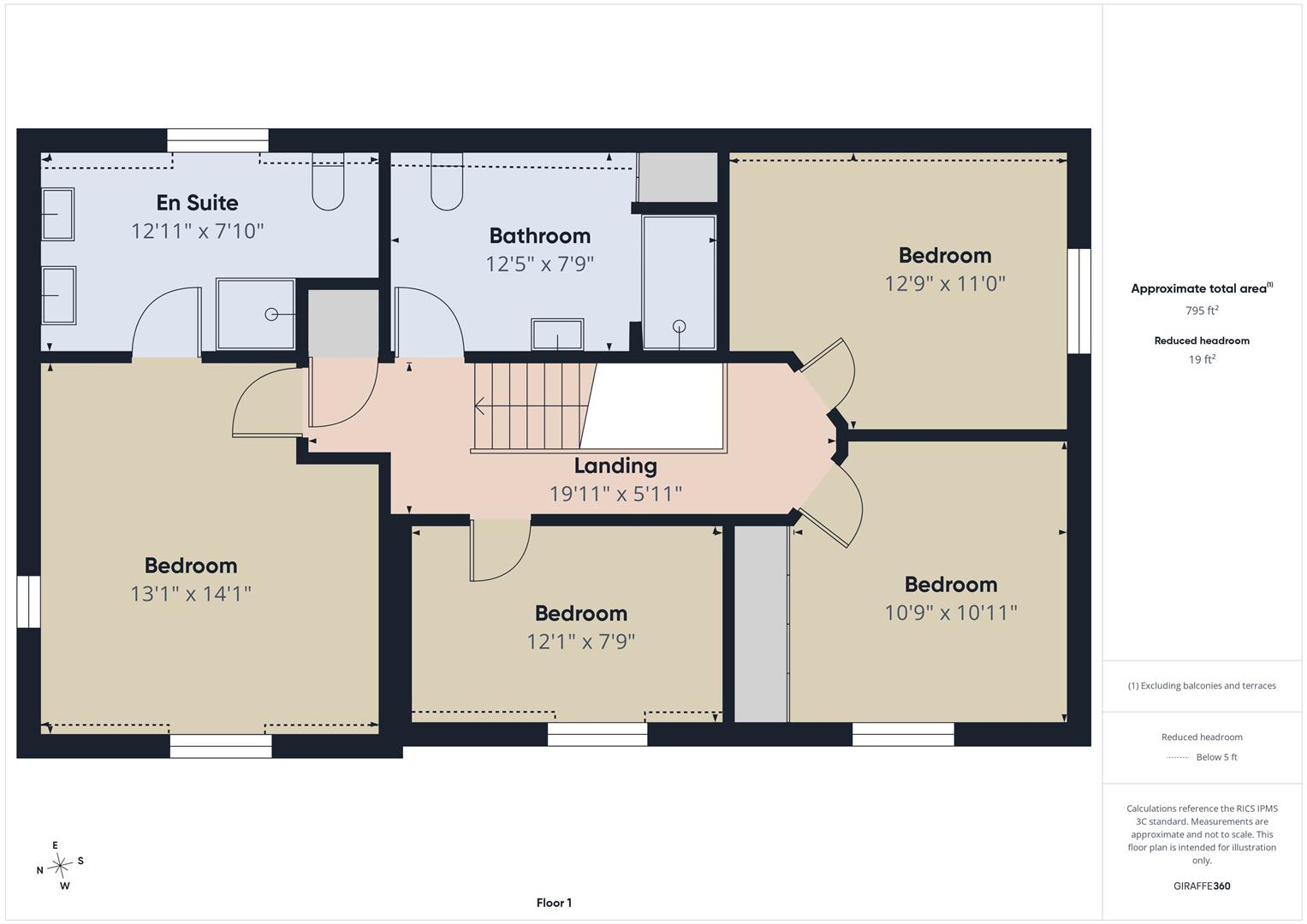 3, The Pastures, Leicestershire floorplan