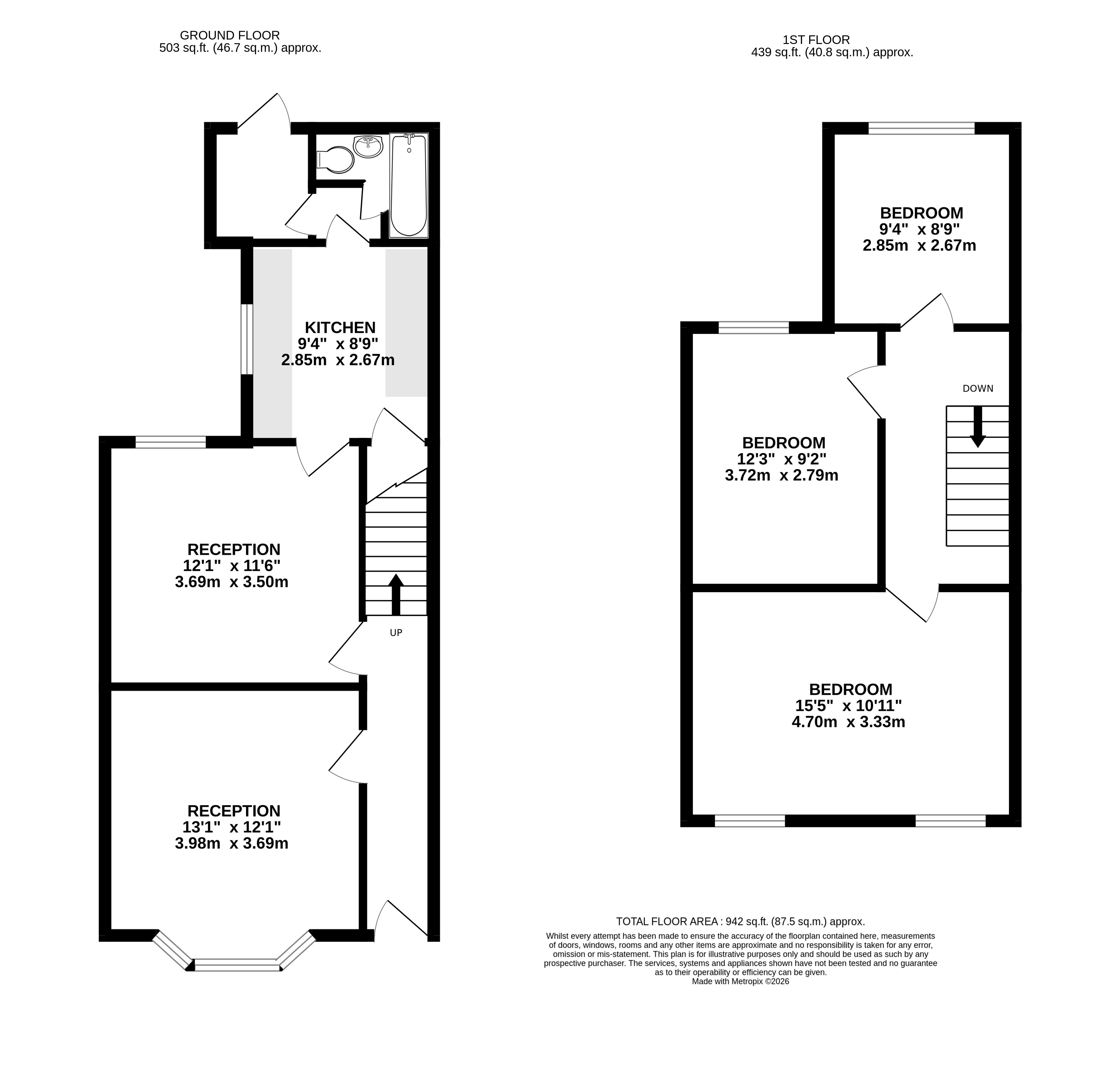 39, St. James Avenue, Surrey floorplan