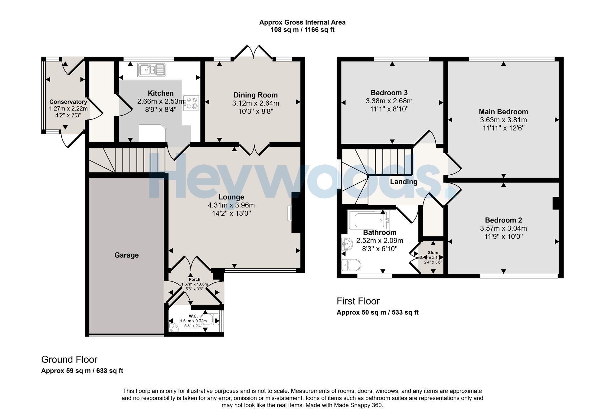 Rothesay Avenue, Newcastle floorplan