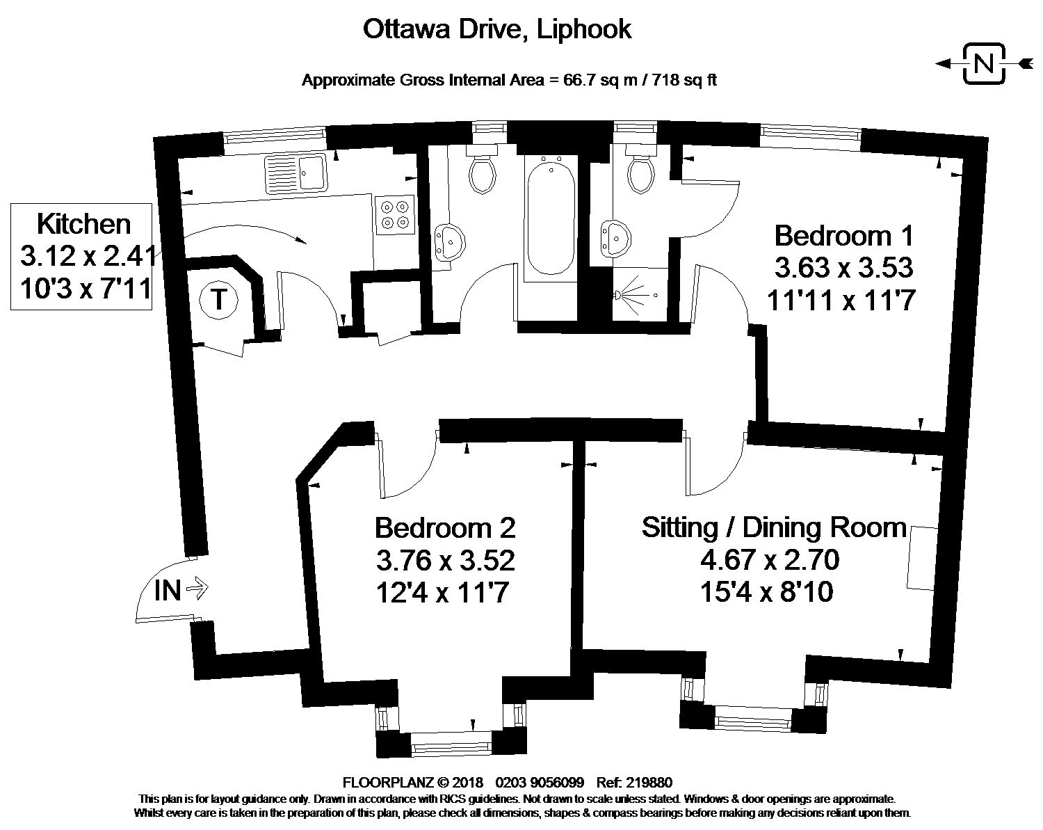 20, Ottawa Drive, Liphook floorplan