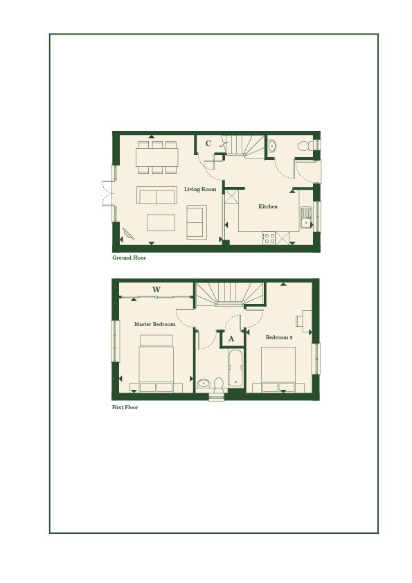 2 Bedrooms  to rent in Sheepstead Road, Marcham, Oxon OX13