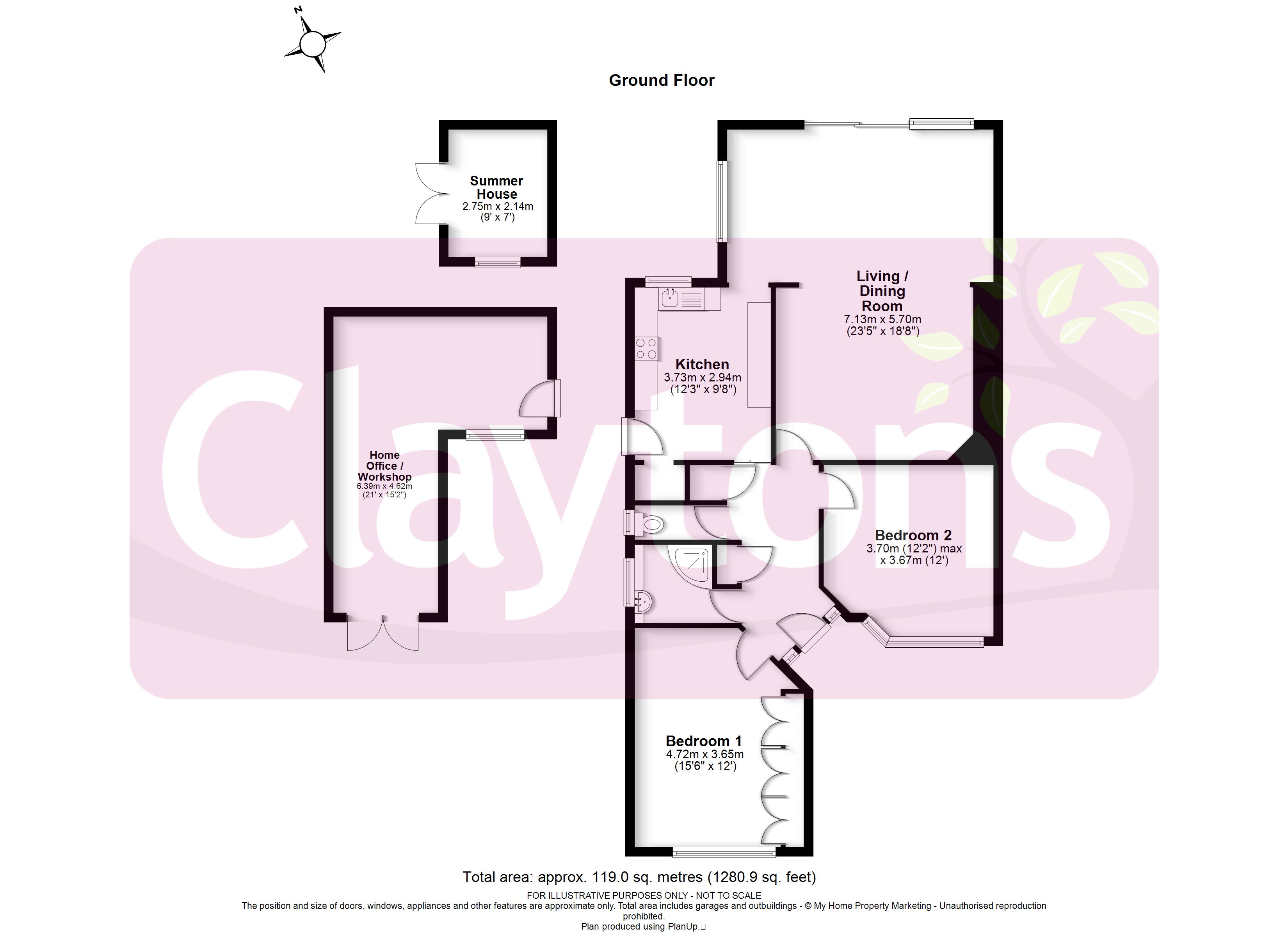 5, Ashridge Drive, St. Albans floorplan