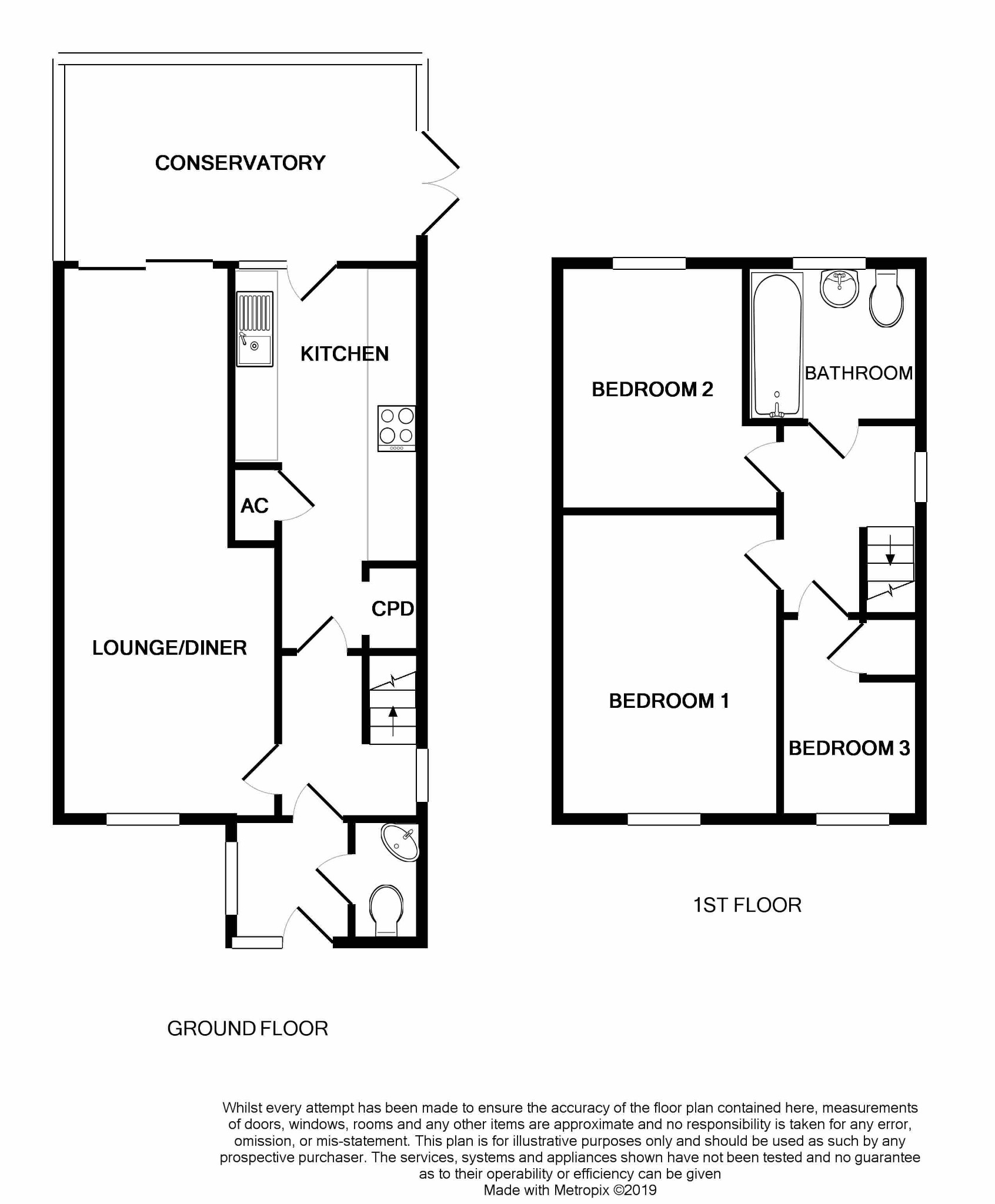 3 Bedrooms End terrace house for sale in Corsletts Avenue, Broadbridge Heath, Horsham RH12