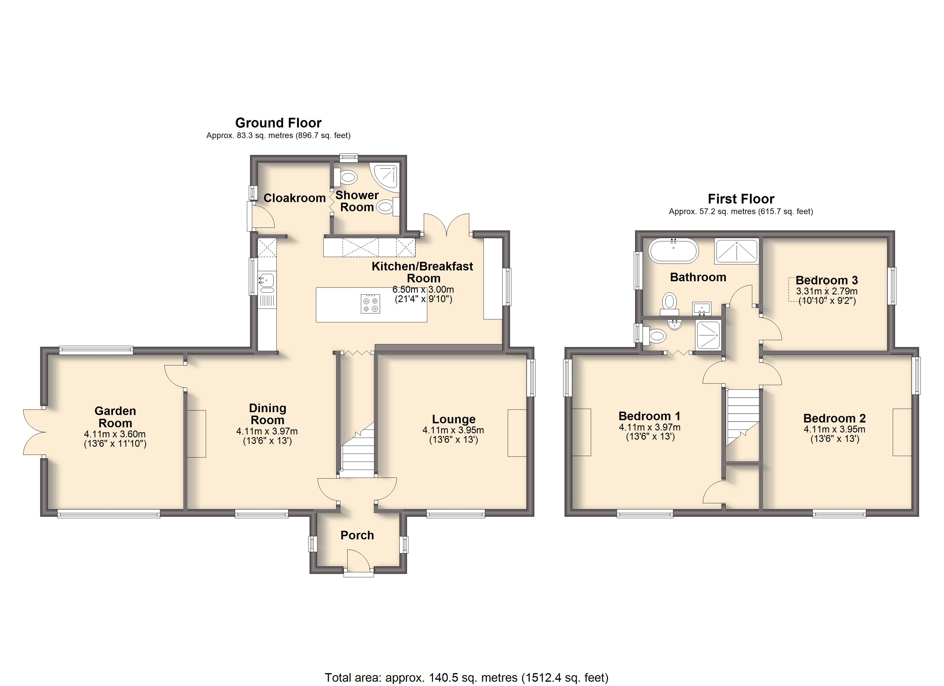 3 Bedrooms Detached house for sale in Balmoak Lane, Tapton, Chesterfield S41