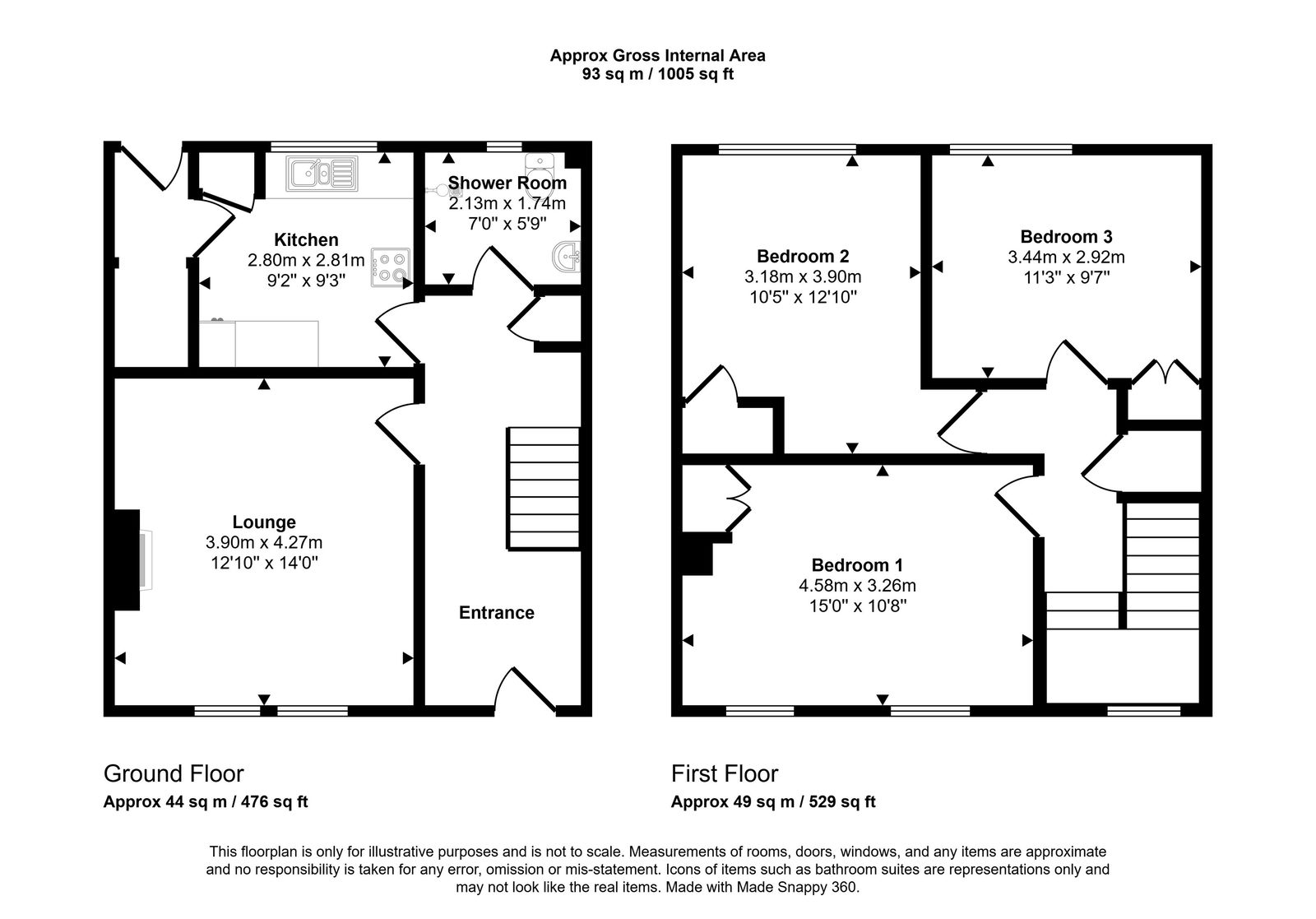 6, Carrol Crescent, Brora floorplan
