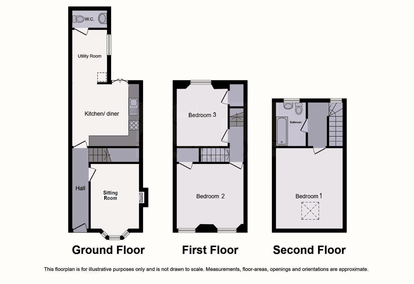 Hermitage Street, Crewkerne floorplan
