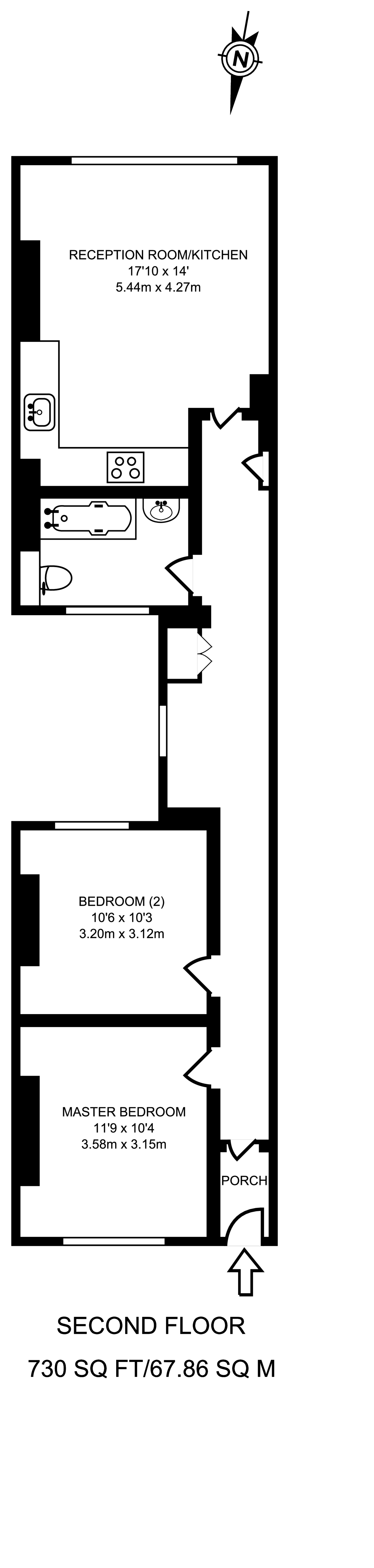 Westow Hill, Crystal Palace floorplan