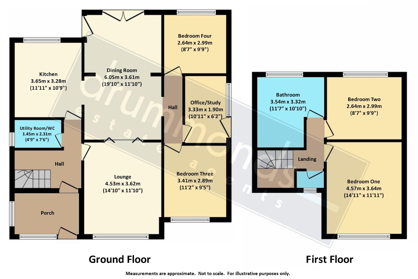2, Tintern Avenue, Billingham floorplan