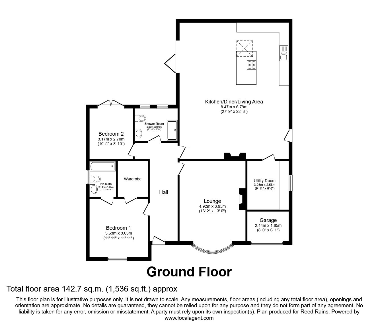 1, Westwood Road, Grimsby floorplan