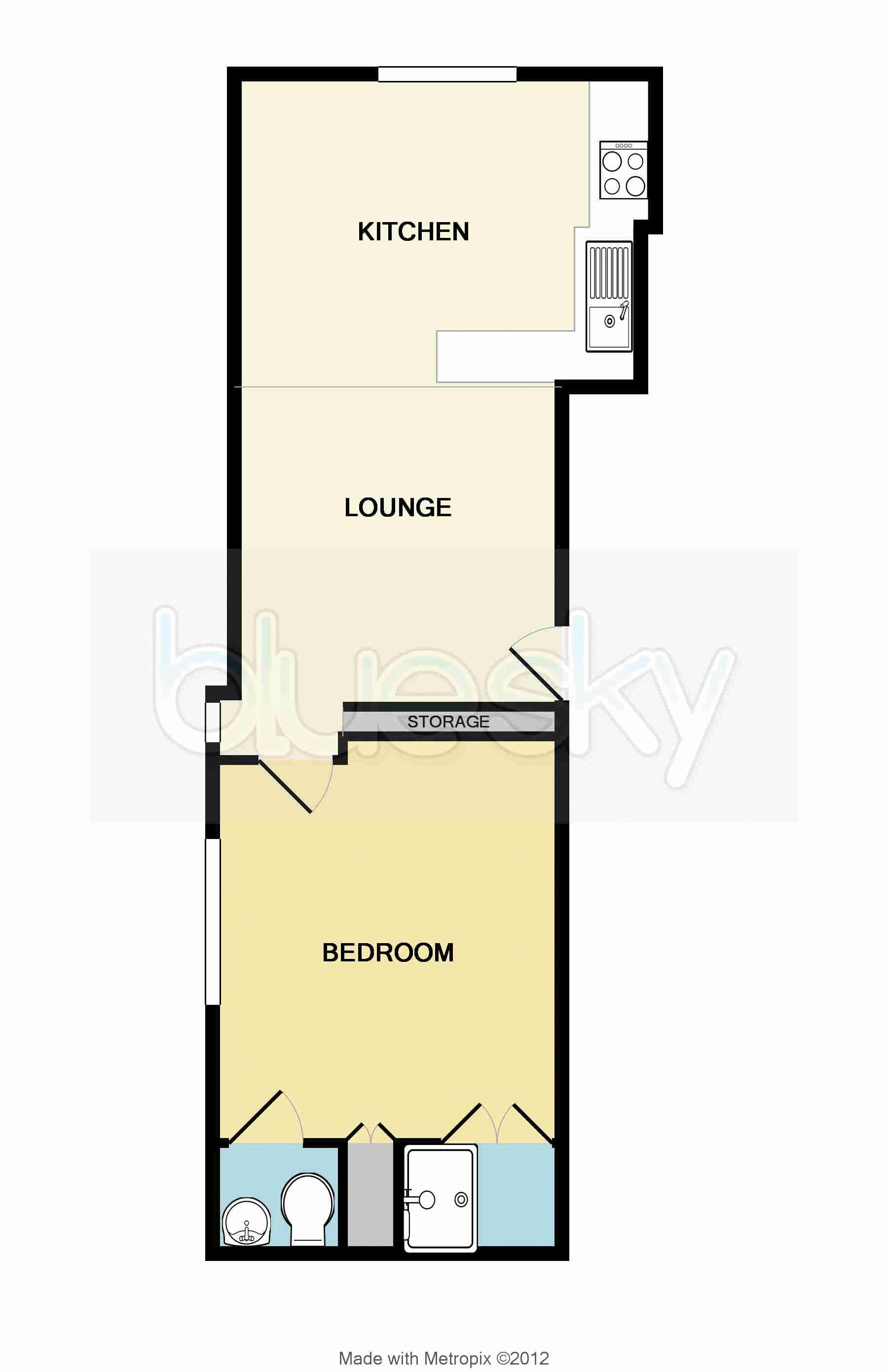 1 Bedrooms Flat to rent in West Street, St. Philips, Bristol BS2