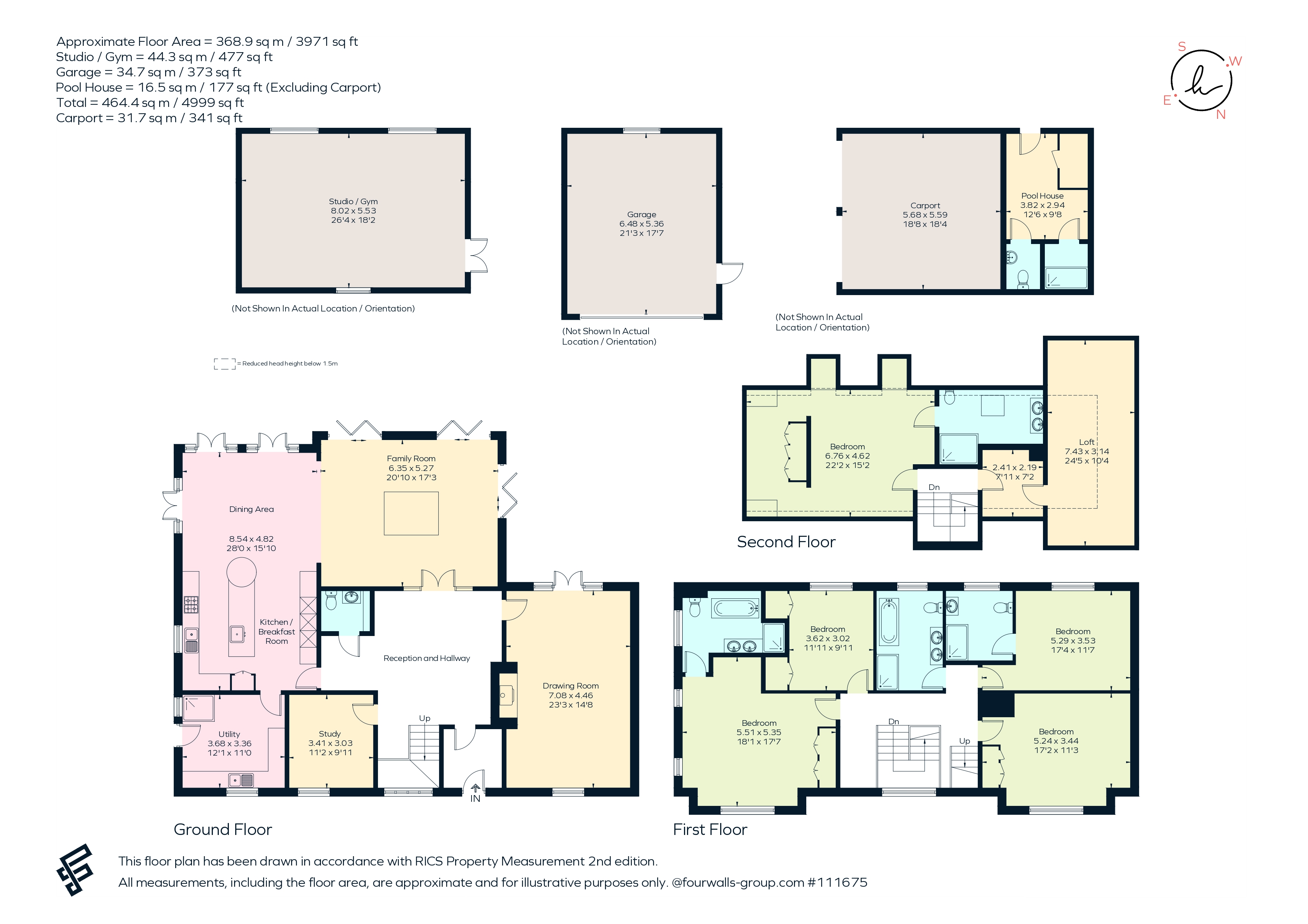 Tugmore, Butcherfield Lane, Hartfield floorplan