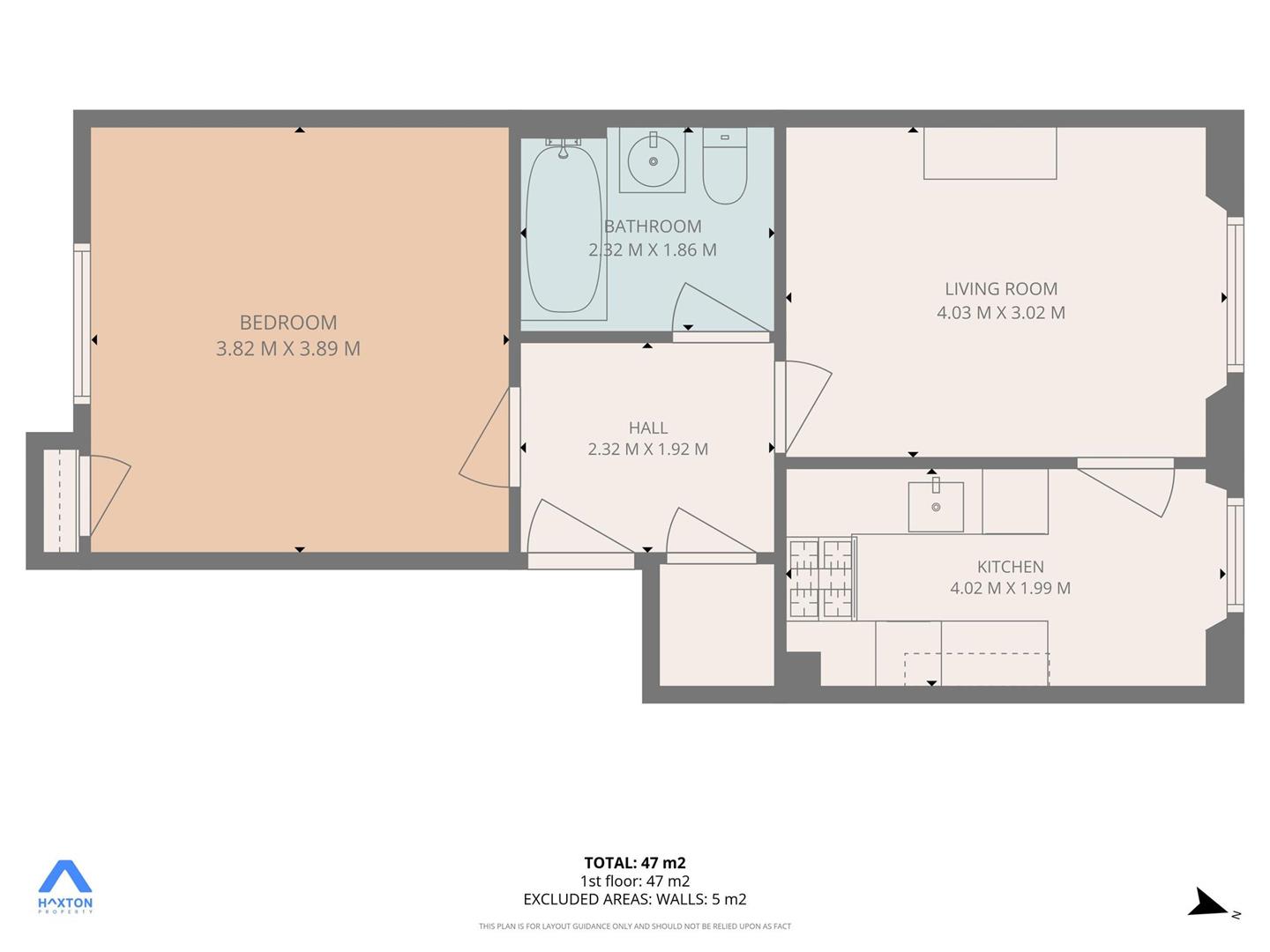 25/2, Overton Street, Alexandria floorplan