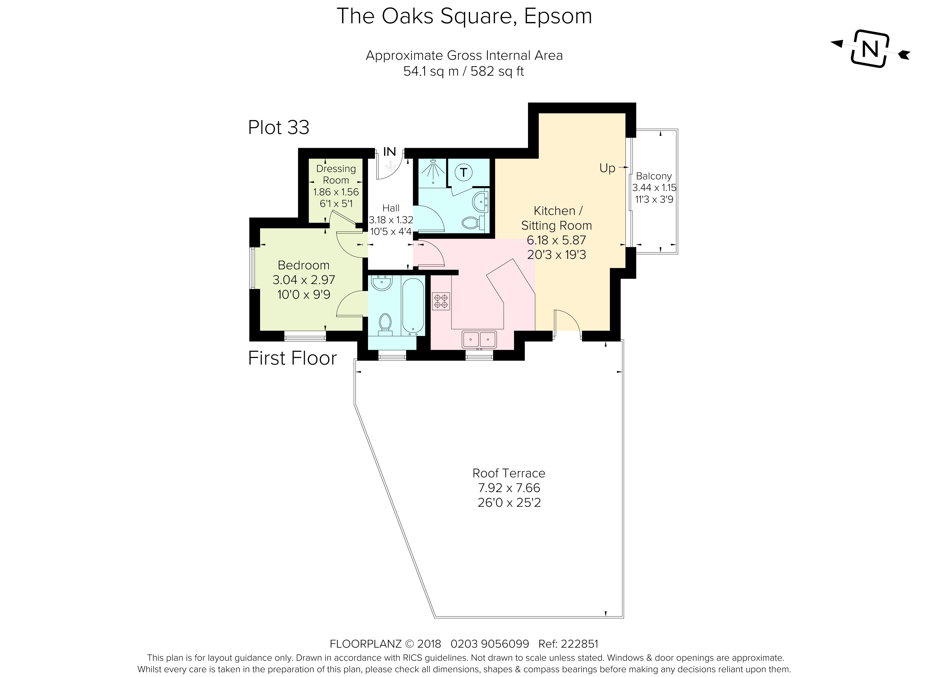 1 Bedrooms Flat to rent in The Oaks Square, Epsom KT19