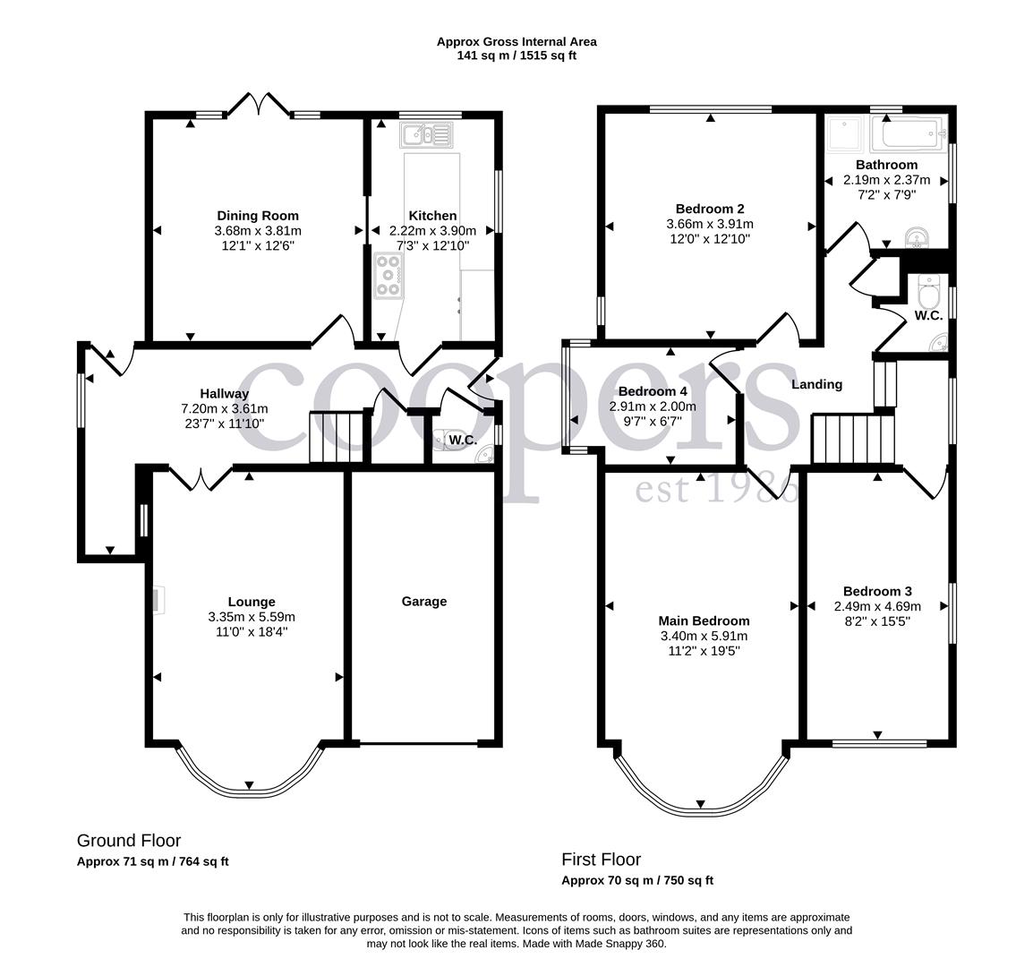 79, The Ridgeway, Middlesex floorplan