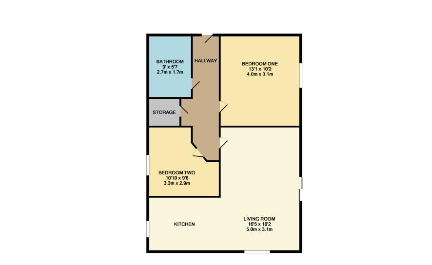 Porters Way, Polegate BN26, 2 bedroom flat to rent 64354520