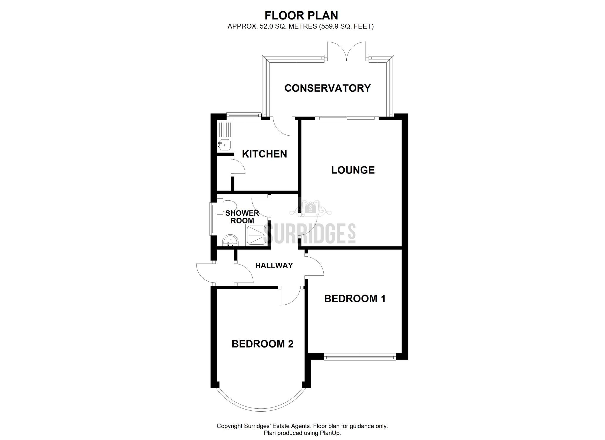 2 Bedrooms Semi-detached bungalow for sale in Farmlands Avenue, Polegate BN26