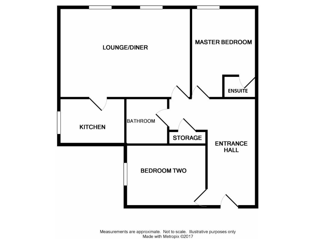 Flat 7 Cleevewood House, Cleeve Wood Road, Bristol floorplan