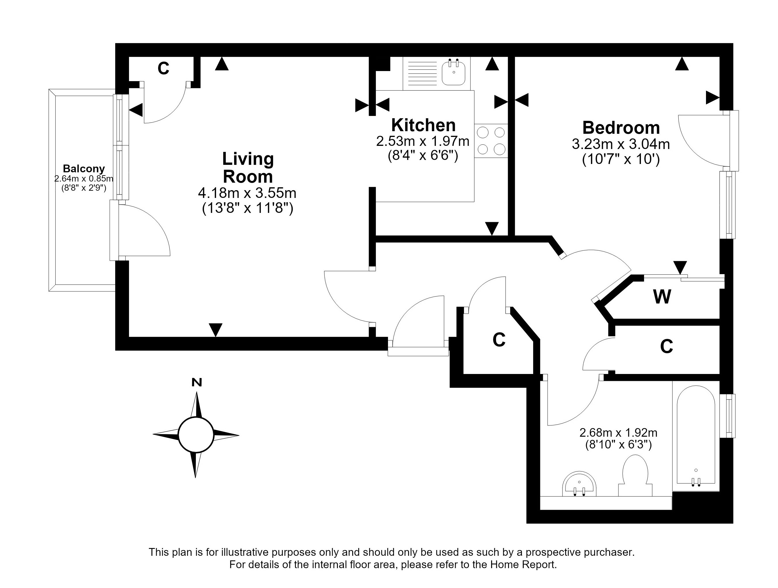 Lochend Butterfly Way, Easter Road, Edinburgh floorplan