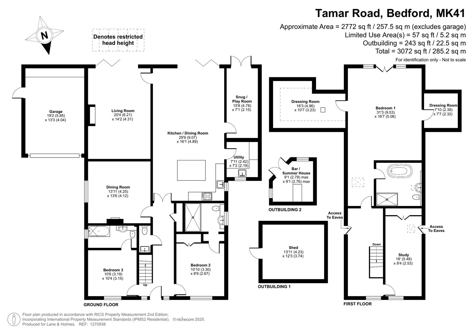 8, Tamar Road, Bedford floorplan