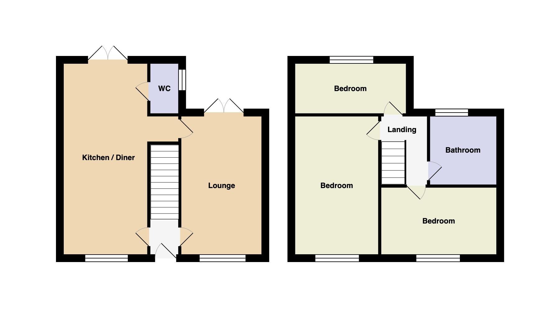 Stanham Place, Crayford, Kent DA1, 3 bedroom terraced house for sale
