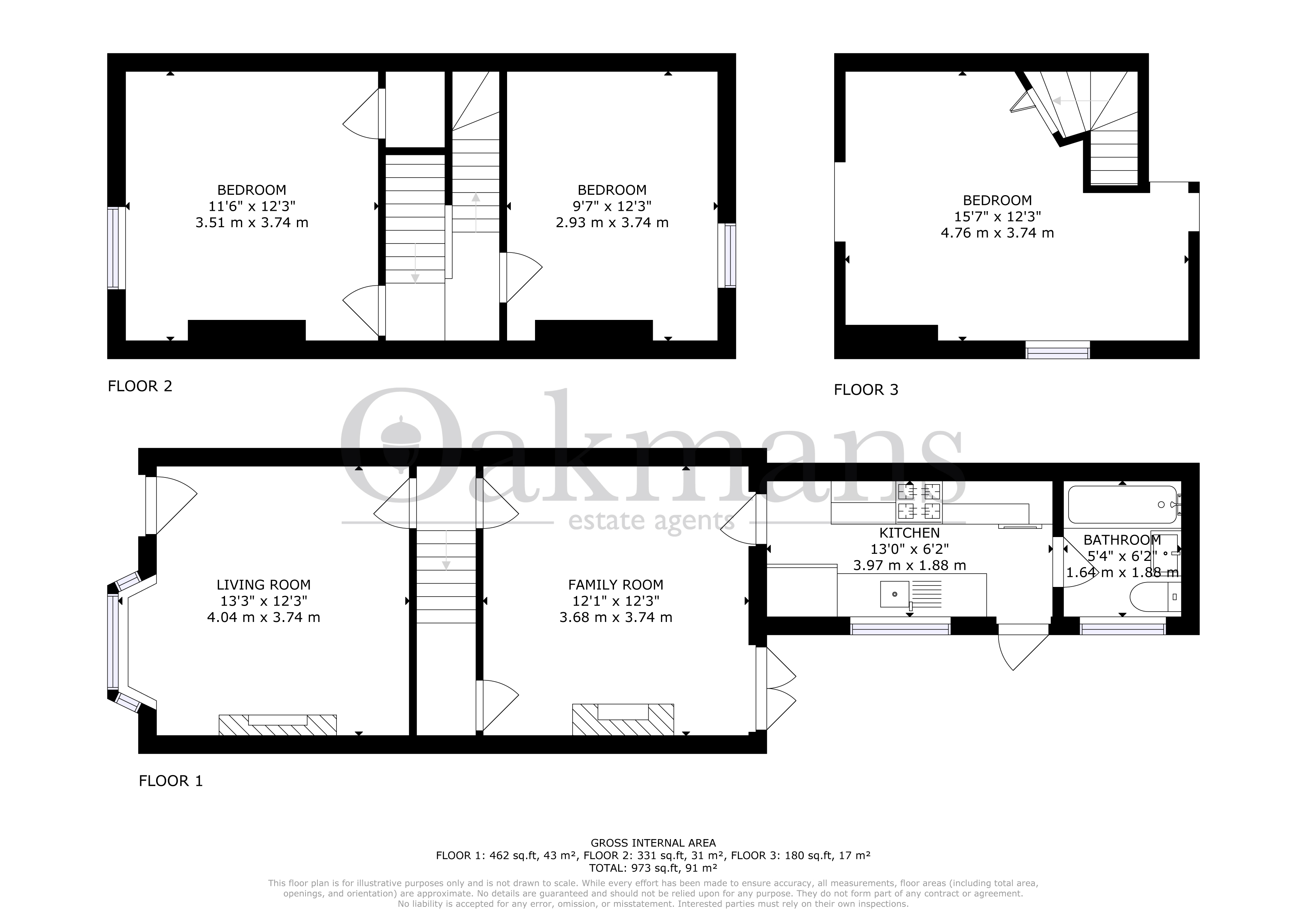 79, Fernley Road, West Midlands floorplan