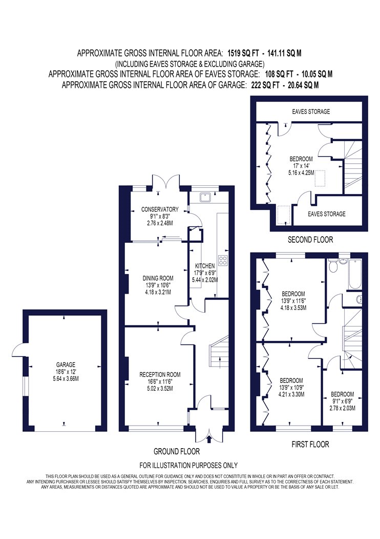 68, Abbots Way, Beckenham floorplan