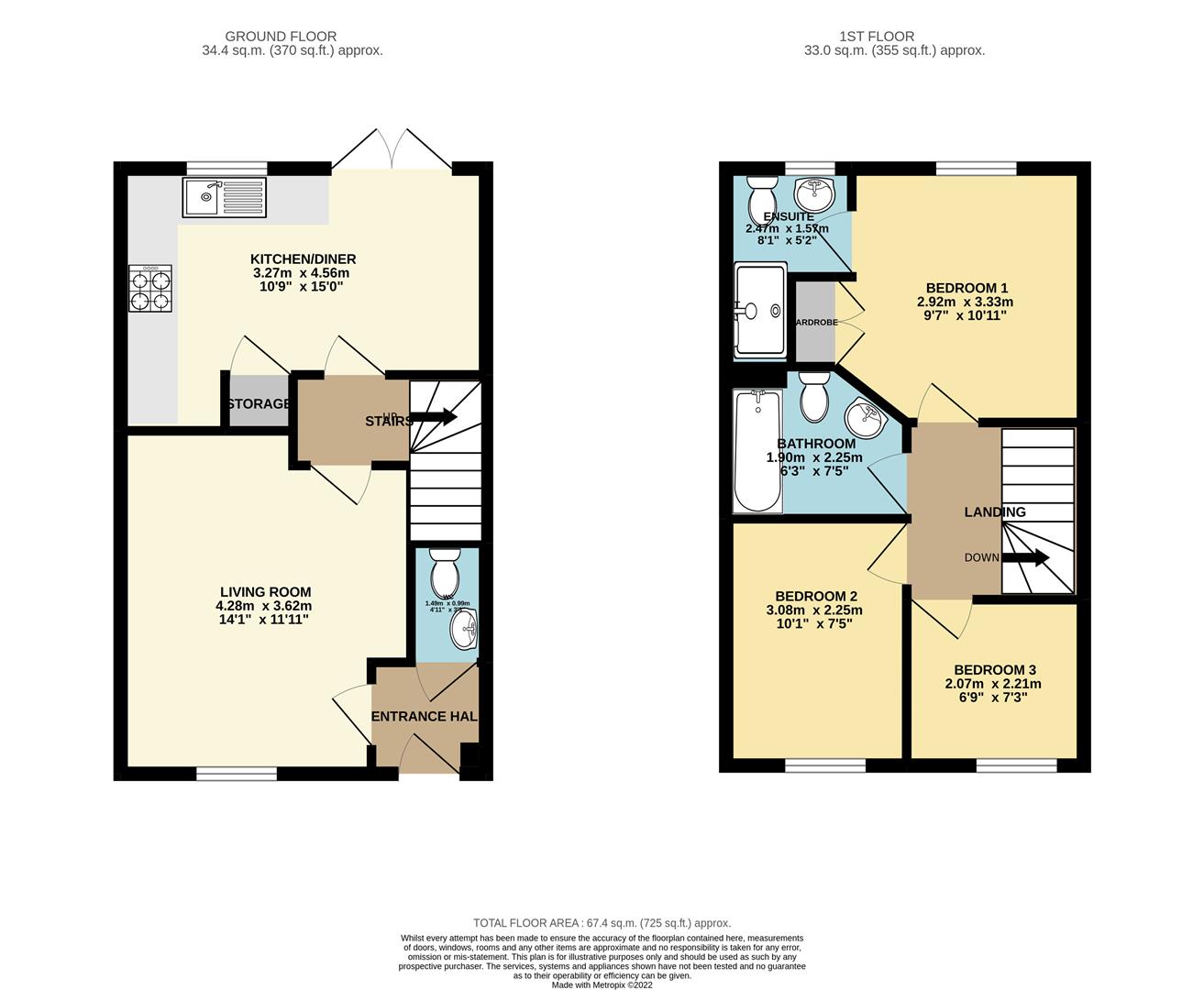 Burton Street, Wingerworth, Chesterfield, Derbyshire S42, 3 bedroom