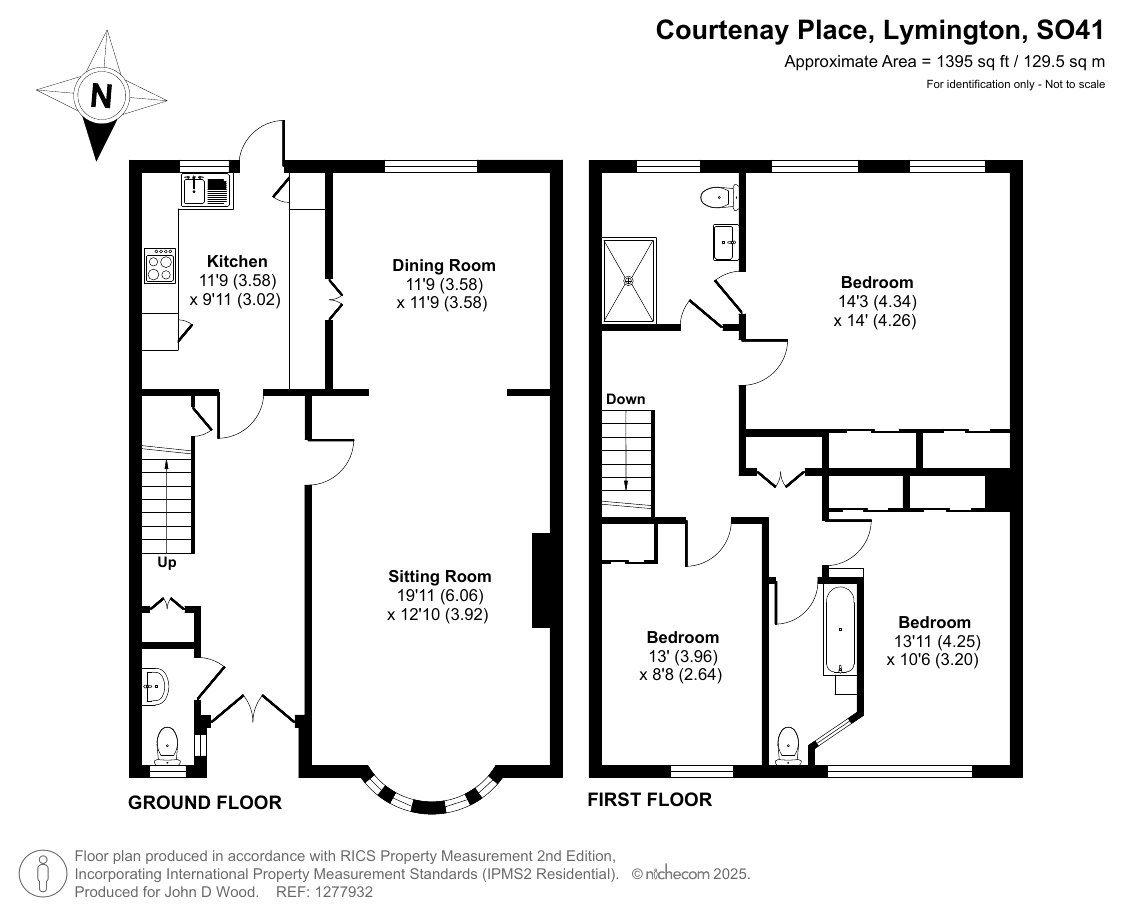 8, Courtenay Place, Hampshire floorplan