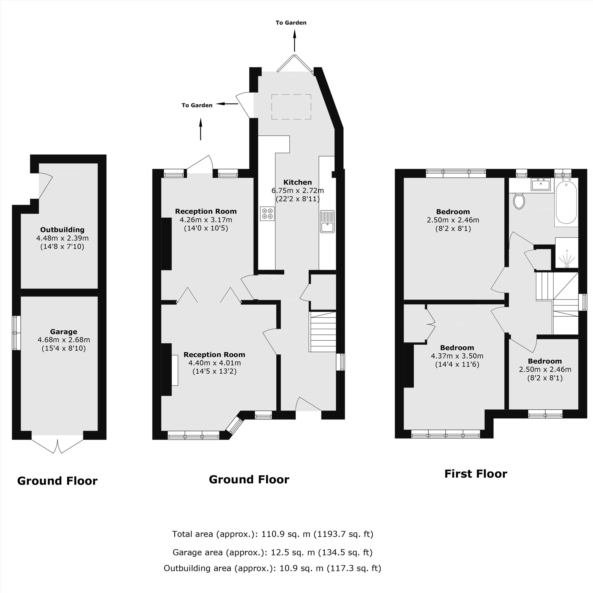 21, Balfour Road, London floorplan