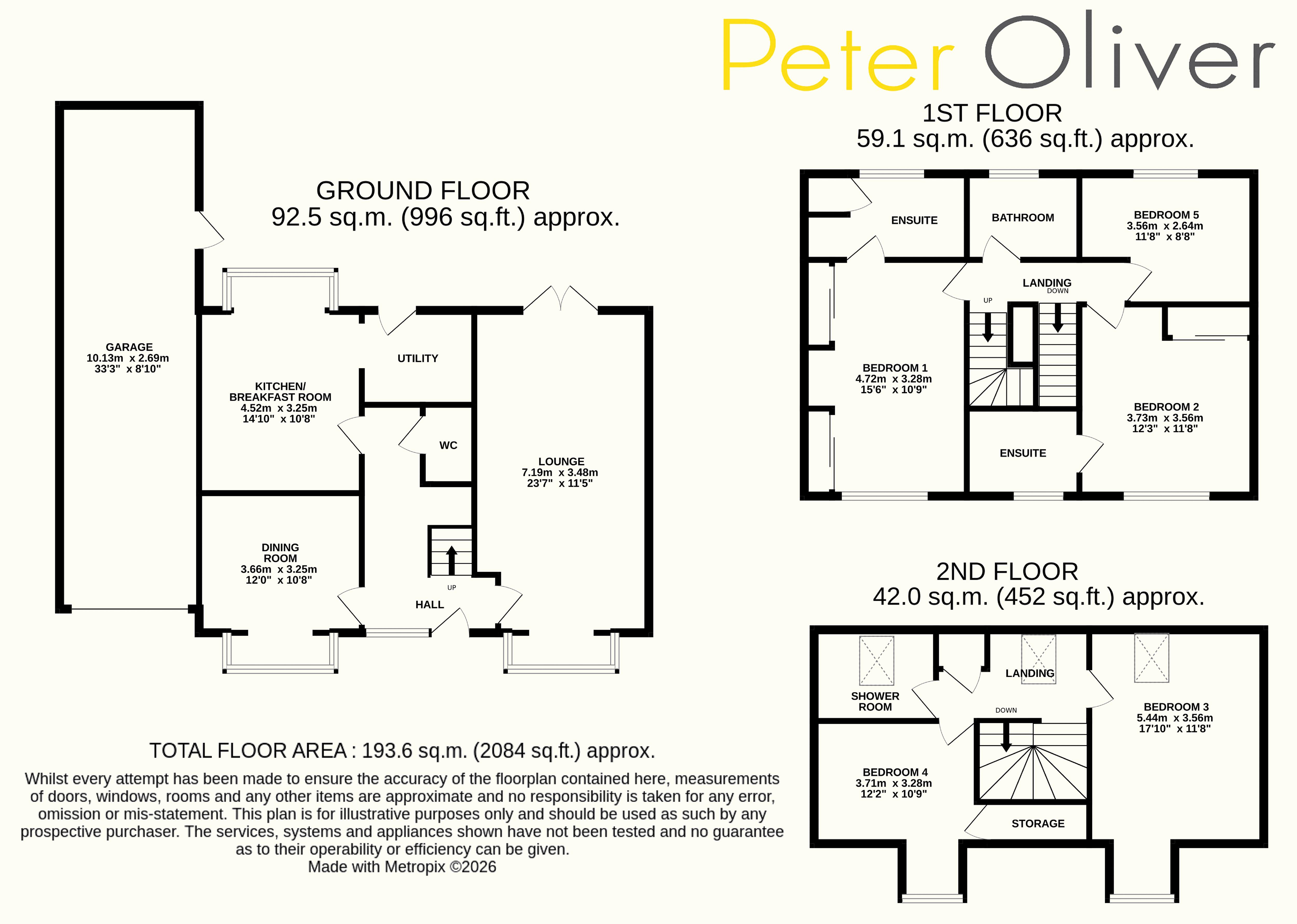 67, Ashengate Way, Uckfield floorplan