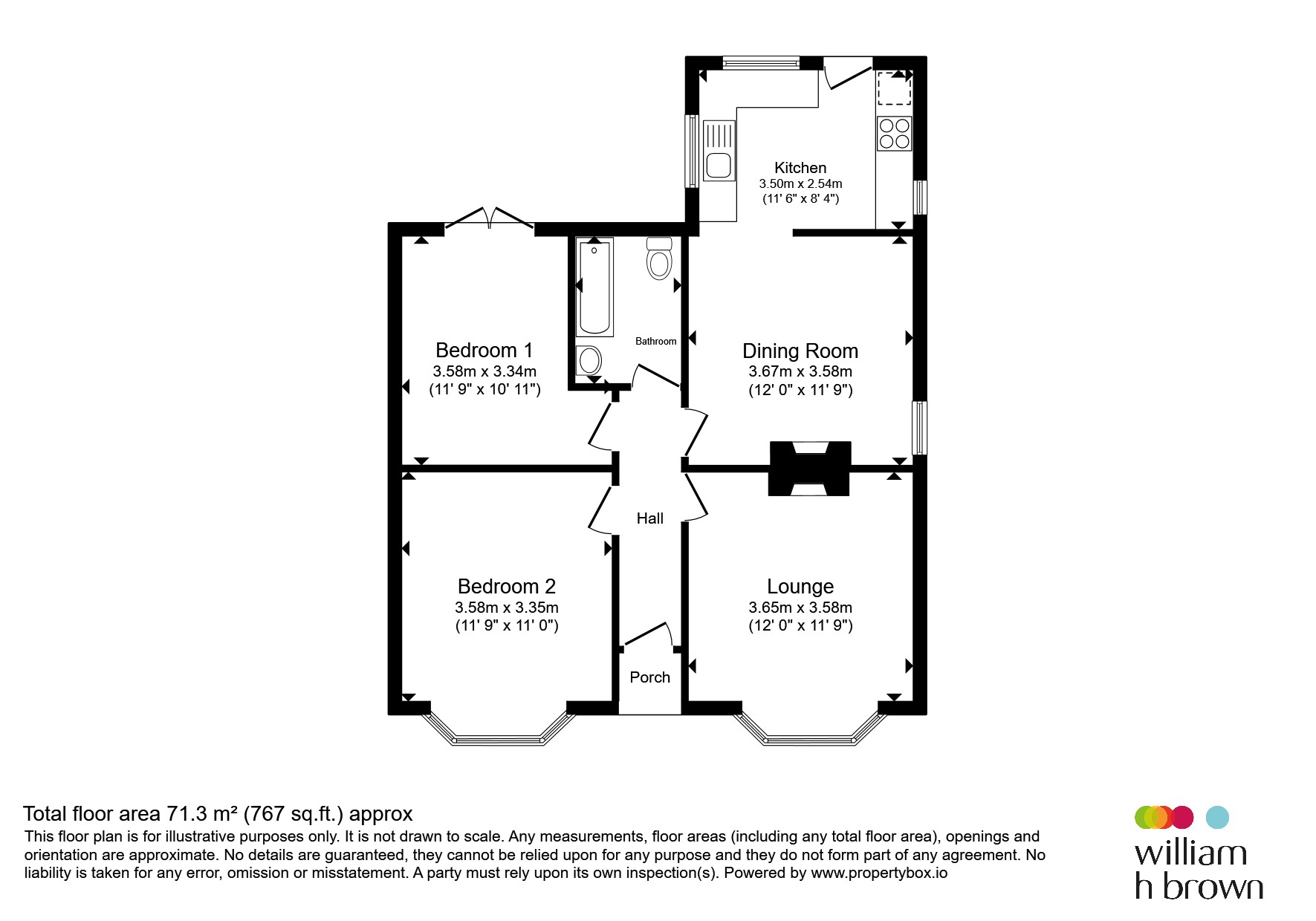 111, Reepham Road, Norwich floorplan