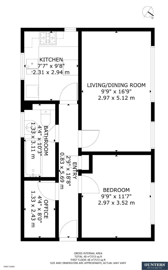 70, Nash Road, Romford floorplan